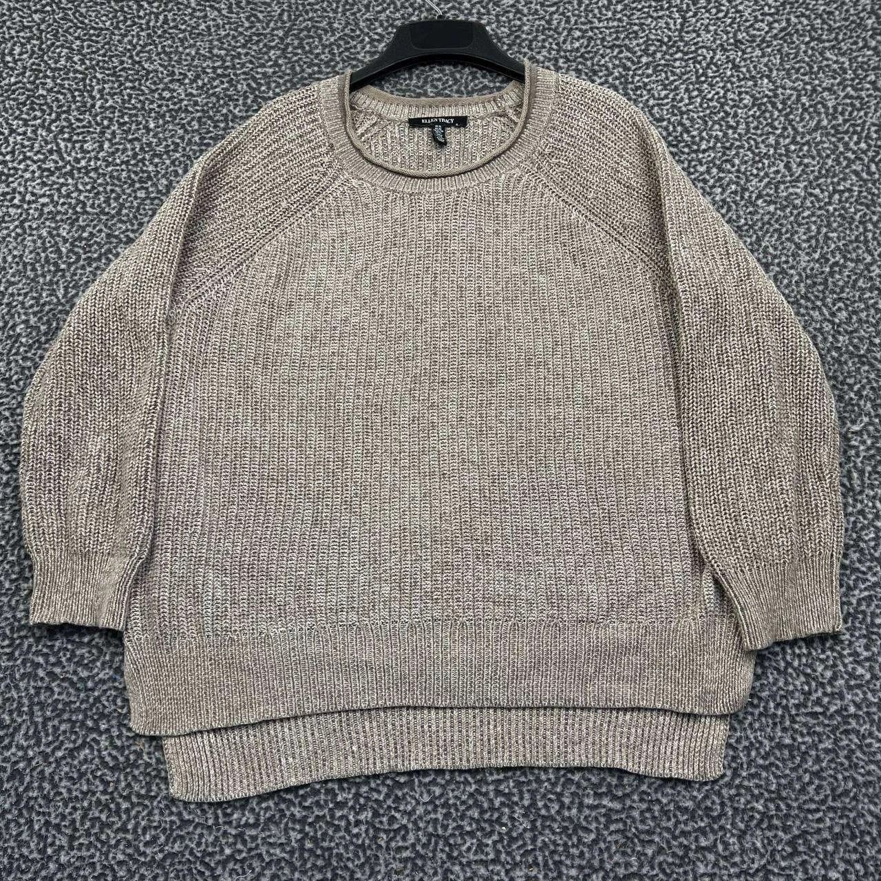 Ellen Tracy Ellen Tracy Sweater Women Knit Long Sleeve Crew Neck XL Size XL / US 12-14 / IT 48-50 - 1 Thumbnail