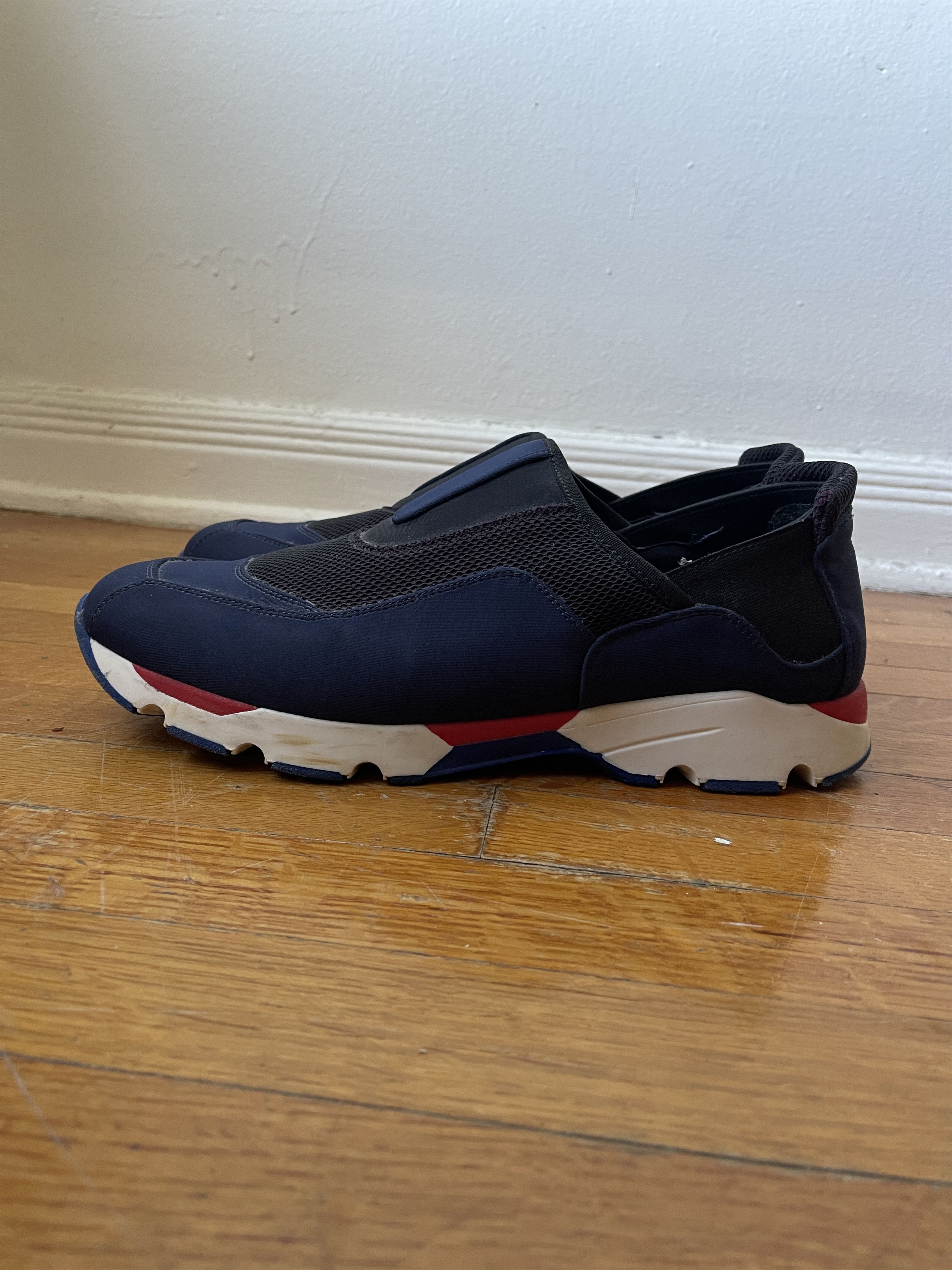 Marni MARNI MEN'S MULTI-COLOR CANVAS SNEAKERS Size US 10 / EU 43 - 5 Thumbnail