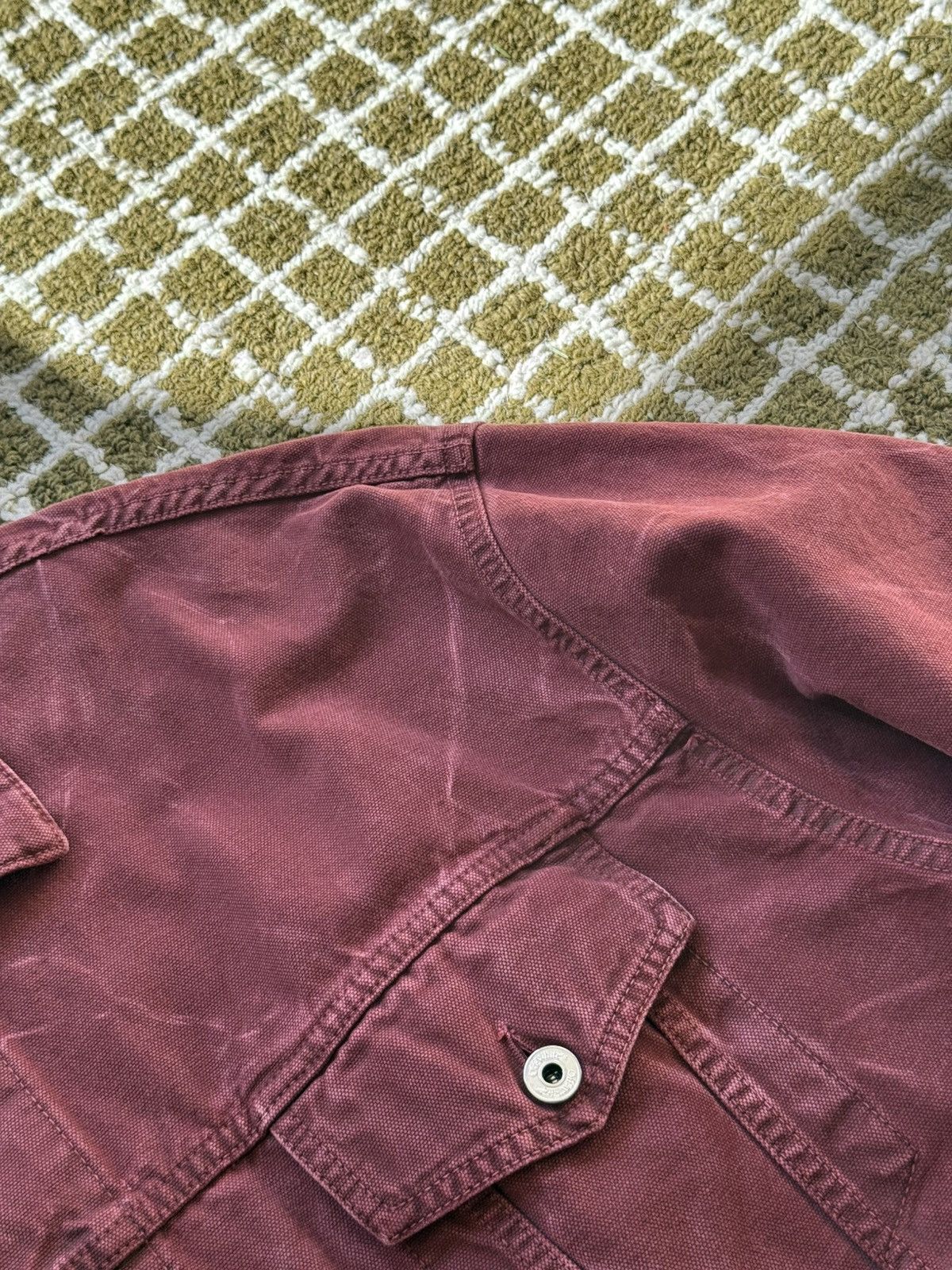 Off-White Off-White Distressed Denim Jacket - Oversized - NWT Size US XL / EU 56 / 4 - 4 Thumbnail