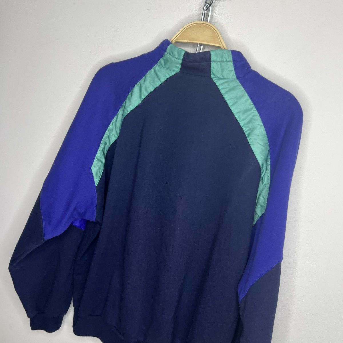 Nike Vintage 80s Sweatshirt Nike Half Zip Just Do It Spellout Size US L / EU 52-54 / 3 - 8 Thumbnail