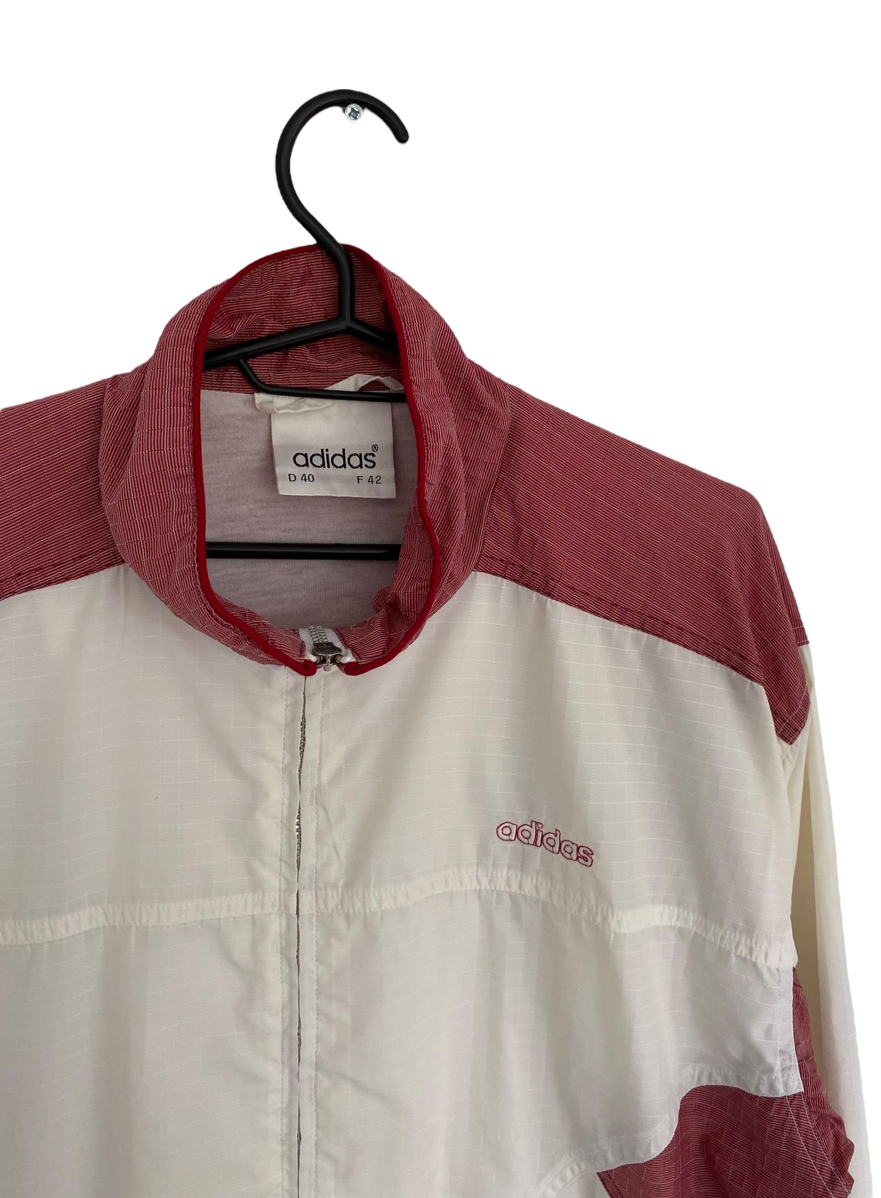 Adidas × Vintage Adidas 80s' vintage windbreaker jacket Size US L / EU 52-54 / 3 - 4 Thumbnail