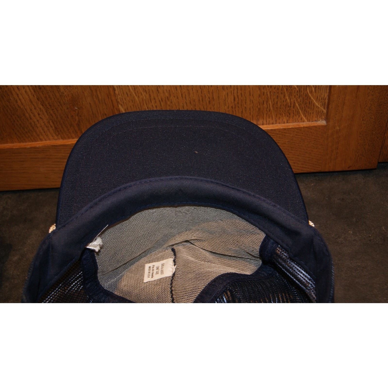 Vintage VTG Express Mail Snapback Hat Cap US Postal Next Day Service Size ONE SIZE - 7 Thumbnail