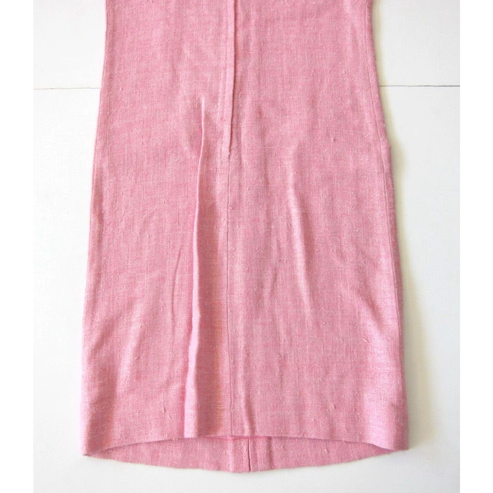 Vintage VINTAGE ANR JR. 1960'S PINK TWEED MODERN SHORT SLEEVE TUNIC SHIRT DRESS SMALL Size S / US 4 / IT 40 - 7 Thumbnail