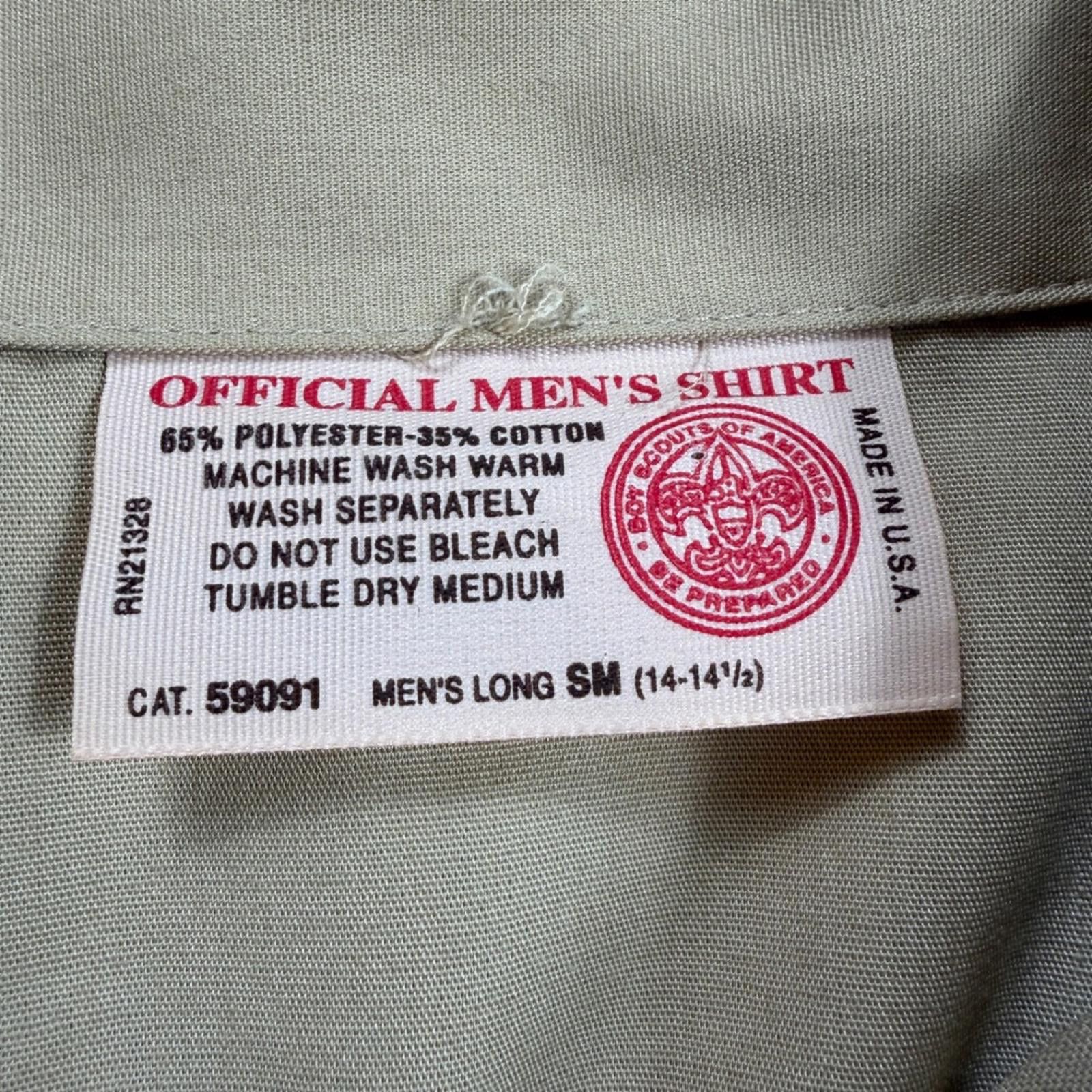 Other Vintage Boy Scouts of America Shirt Uniform Mens S Tan Size US S / EU 44-46 / 1 - 4 Thumbnail