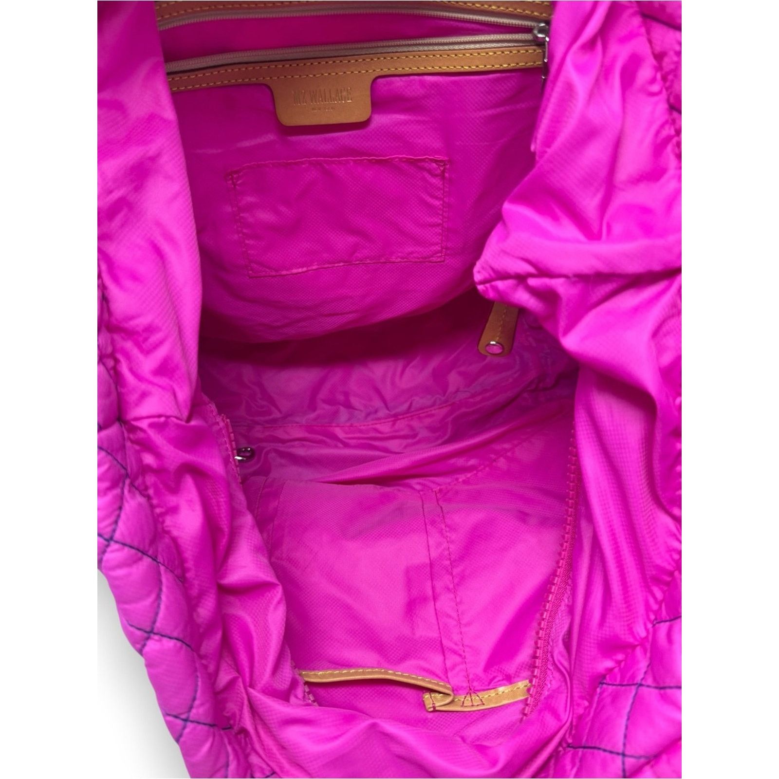 MZ Wallace MZ Wallace Medium Metro Quilted Punch Dawn Shoulder Tote Bag Size ONE SIZE - 9 Thumbnail