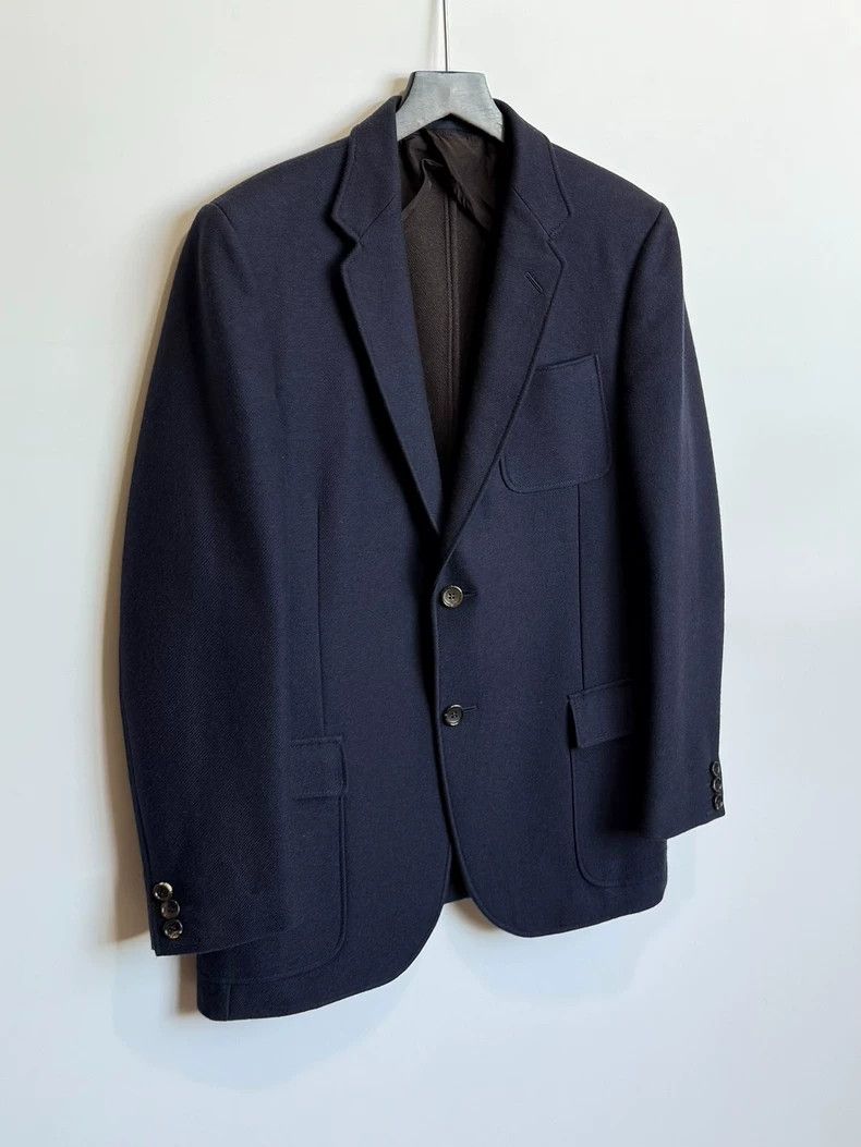 Gucci Gucci Pure cashmere dark blue suit Size 50R - 5 Thumbnail