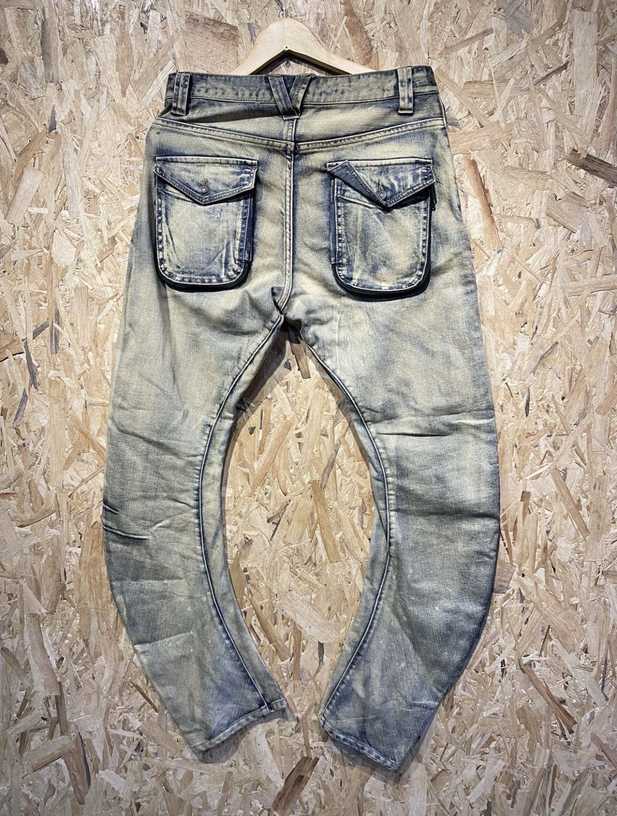 Beauty Beast × Japanese Brand × PPFM PPFM Curve Denim Jeans Pants Size US 32 / EU 48 - 2 Thumbnail