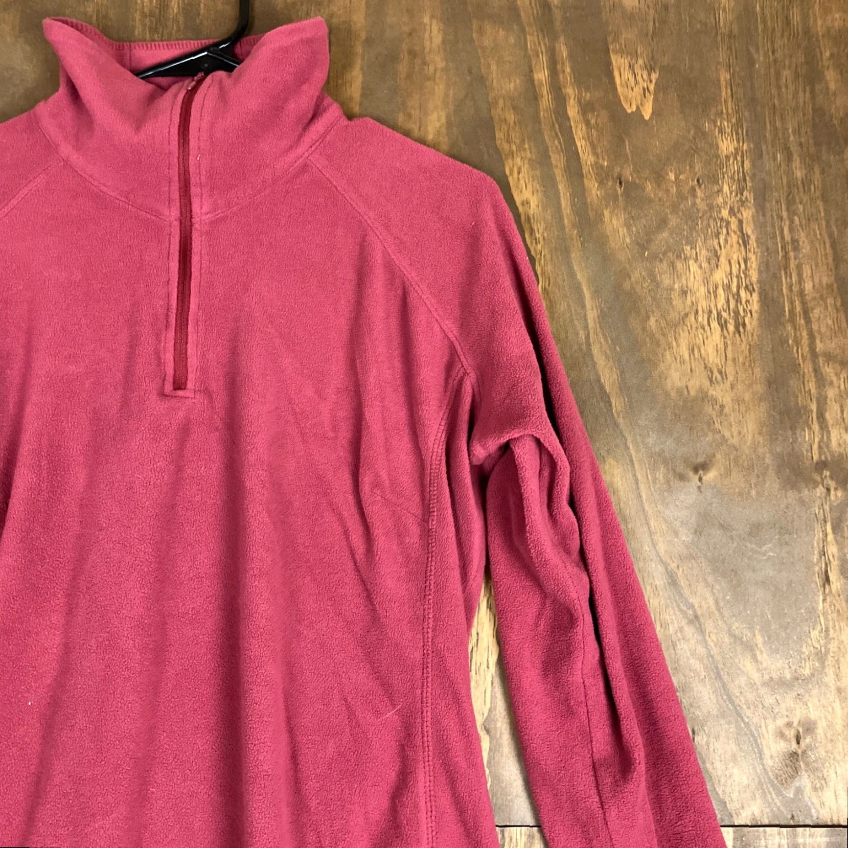 Vintage Columbia Womens Jacket 1/4 Zip Long Sleeve Lightweight XL Purple Wine Berry Casual Travel Workwear Size XL / US 12-14 / IT 48-50 - 5 Thumbnail