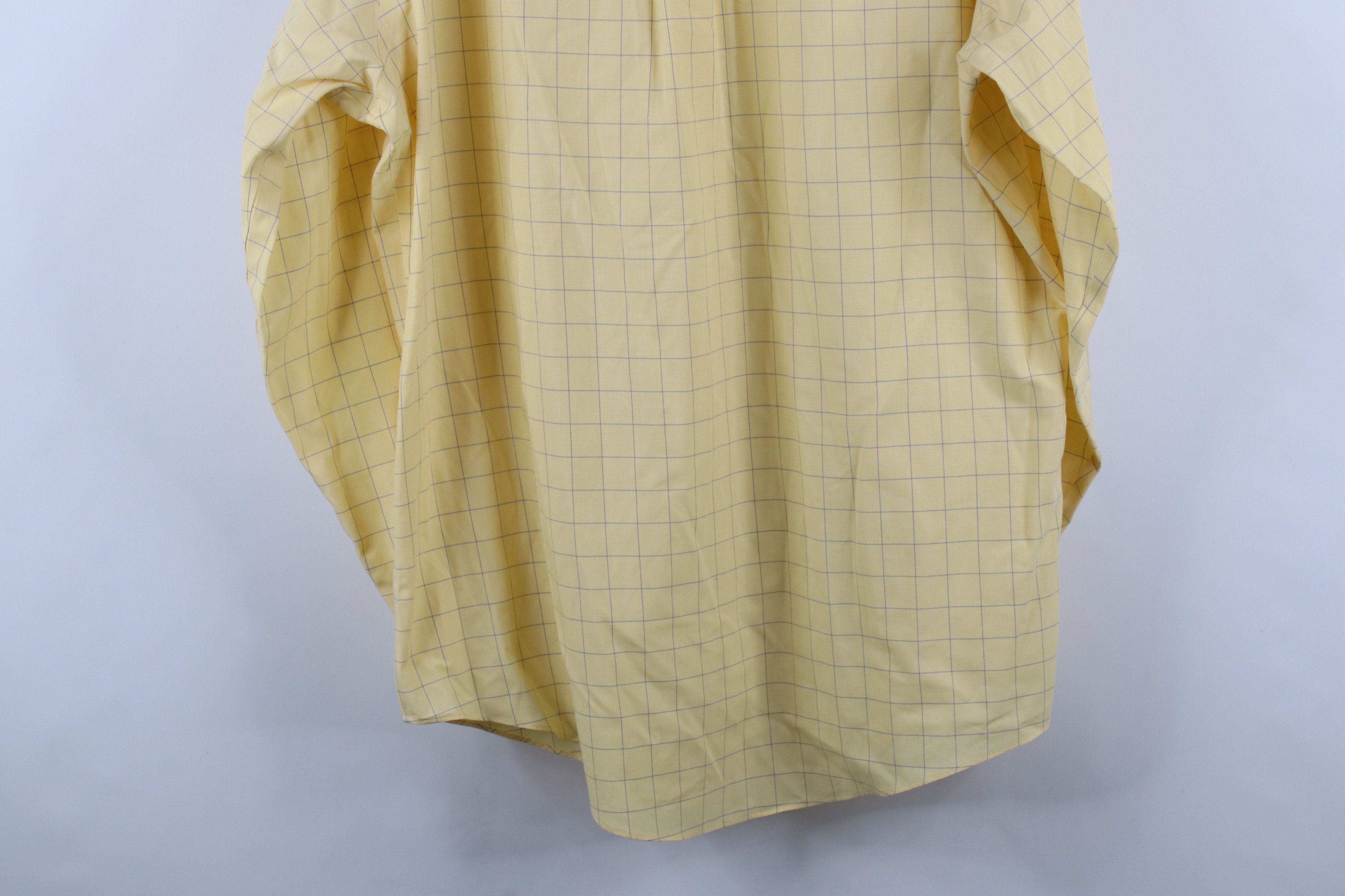 Brooks Brothers × Vintage Vintage Brooks Brothers Cotton Button Down Shirt OCBD Plaid Size US M / EU 48-50 / 2 - 11 Thumbnail