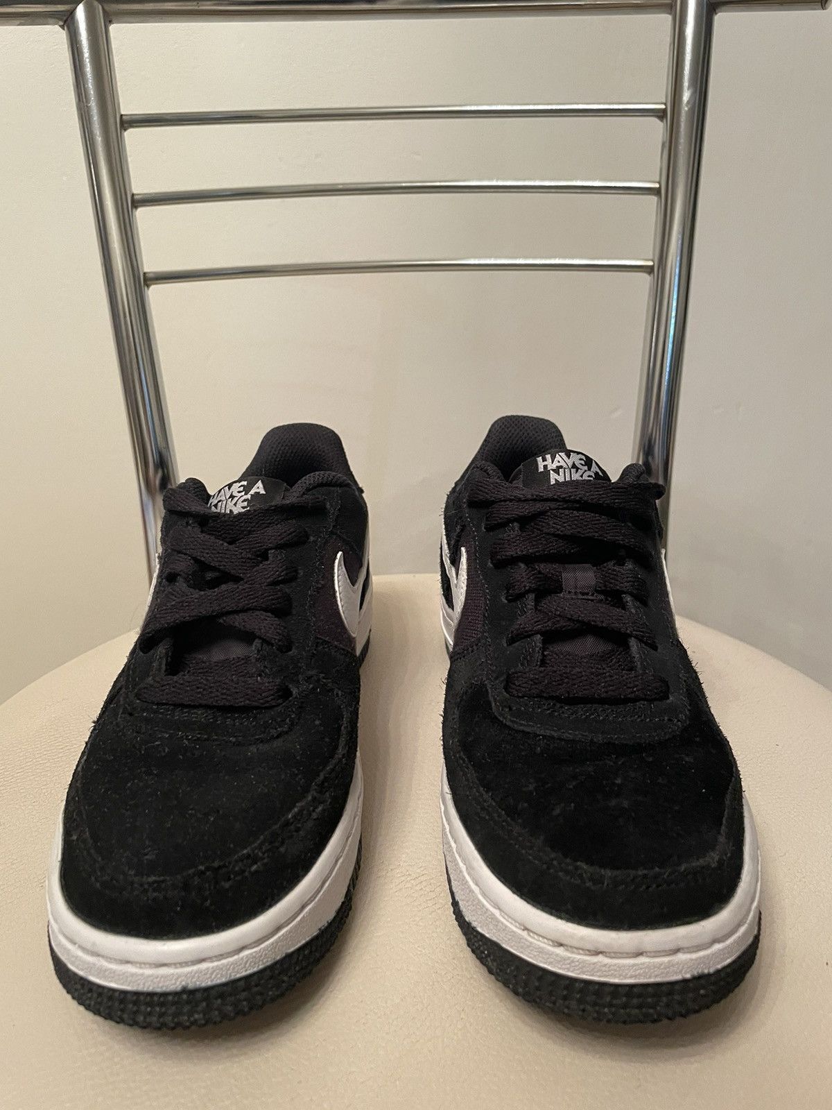 Nike × Nike ACG AIR FORCE 1 Low Top "Have A NIKE Day" GS LV8 Black Sneakers Shoes Size US 5.5 / IT 35.5 - 15 Thumbnail
