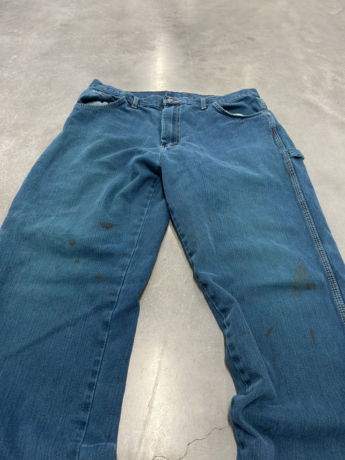 Dickies Faded blue Dickies carpenter jeans Size US 34 / EU 50 - 4 Thumbnail