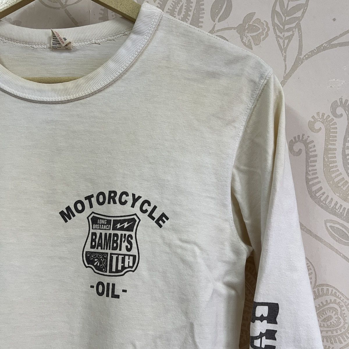 The Flat Head × Vintage Vintage 80s The Flat Head Motorcycle TShirt Size US S / EU 44-46 / 1 - 7 Thumbnail