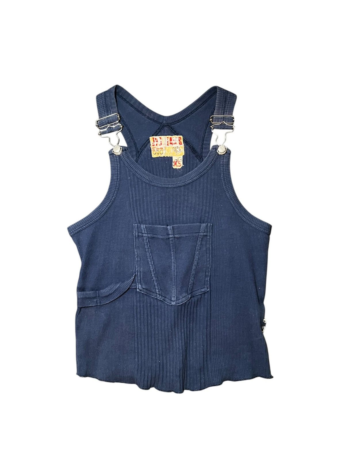Jean Paul Gaultier Faded blue sexy mens unisex gaultier metal hardware muscle Size US S / EU 44-46 / 1 - 1 Thumbnail