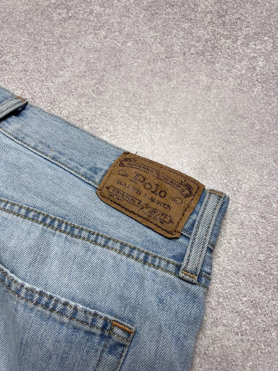 Polo Ralph Lauren Vintage Polo Ralph Lauren Reworked Custom Made Jeans 27 Size US 27 - 5 Thumbnail