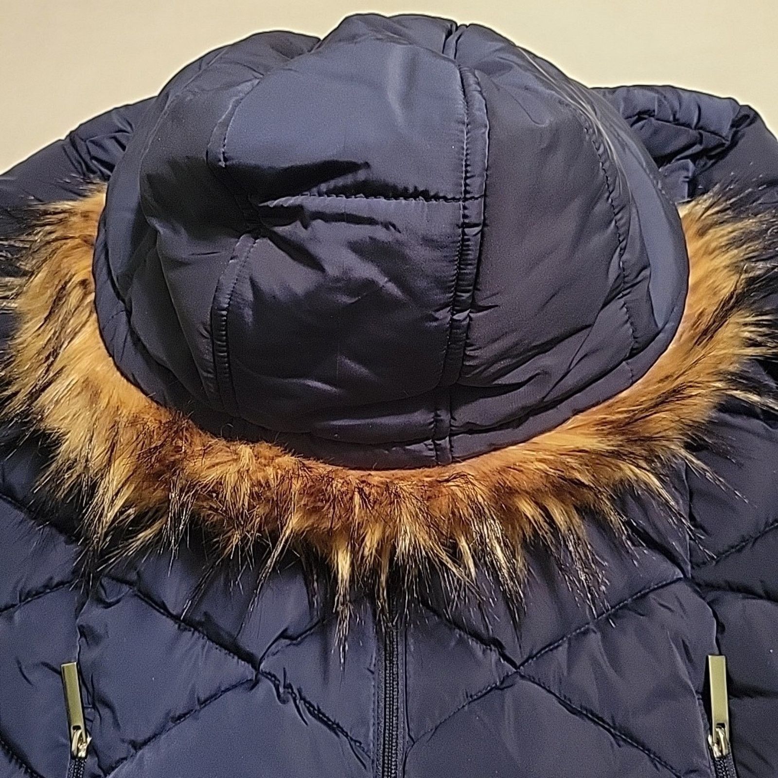 Tommy Hilfiger Tommy Hilfiger Winter Hooded Navy Blue Puffer Coat SZ XL Size XL / US 12-14 / IT 48-50 - 12 Thumbnail