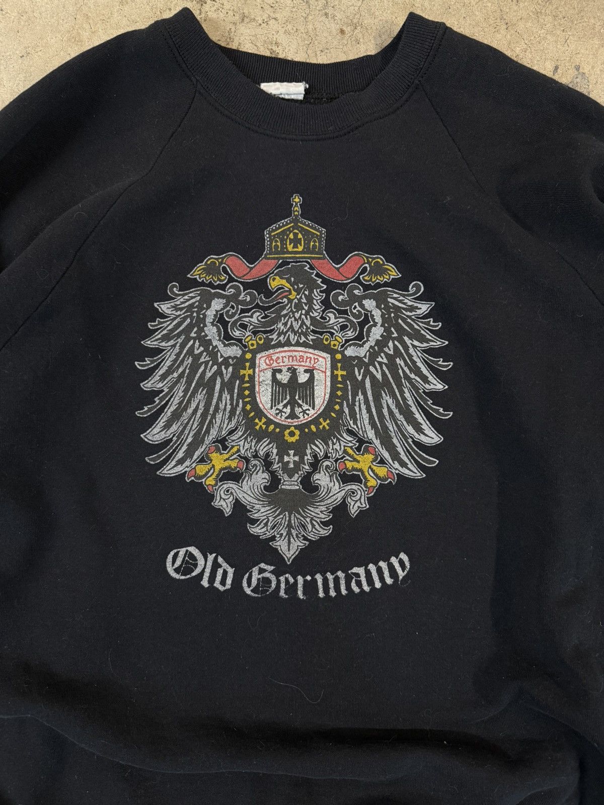 Vintage Vintage Black Old Germany Crewneck Size US M / EU 48-50 / 2 - 2 Thumbnail