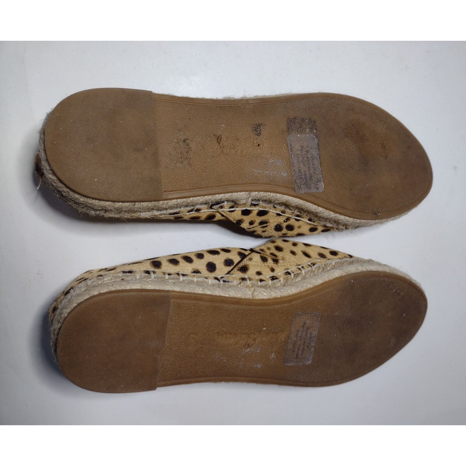 Sam Edelman Sam Edelman Kesia Calf Fur Cheetah Espadrilles Shoes Size 6. Size US 6.5 / IT 36.5 - 9 Thumbnail