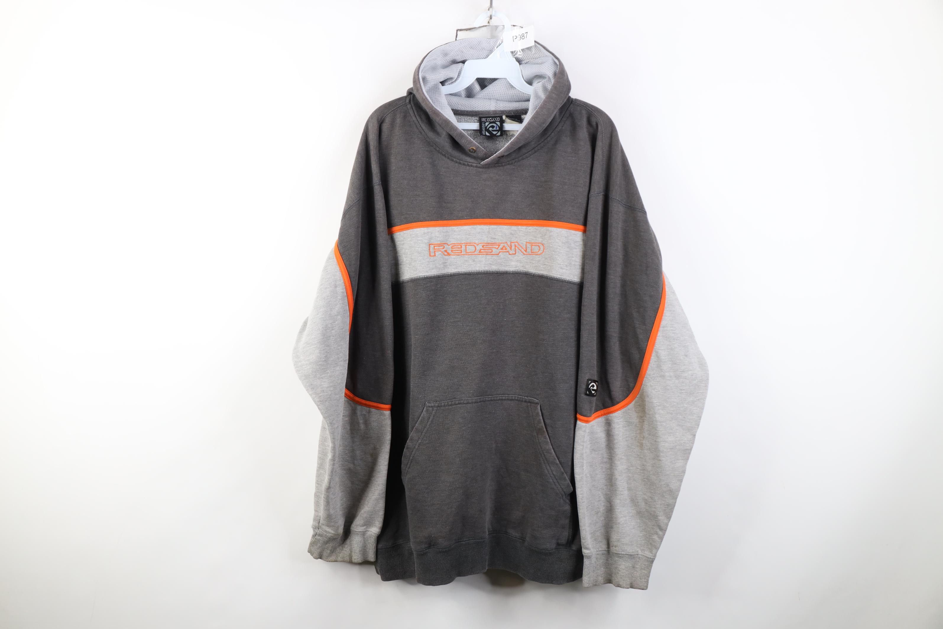 Vintage Vintage 90s Redsand Volleyball Spell Out Hoodie Sweatshirt Size US XL / EU 56 / 4 - 1 Thumbnail