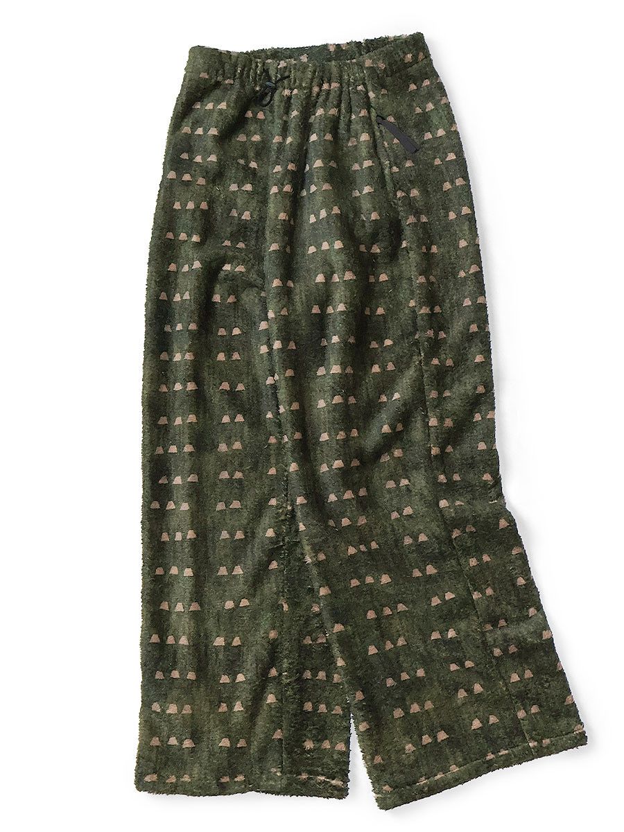 Kapital Kapital Iris Pattern fleece pants Size US 32 / EU 48 - 1 Thumbnail