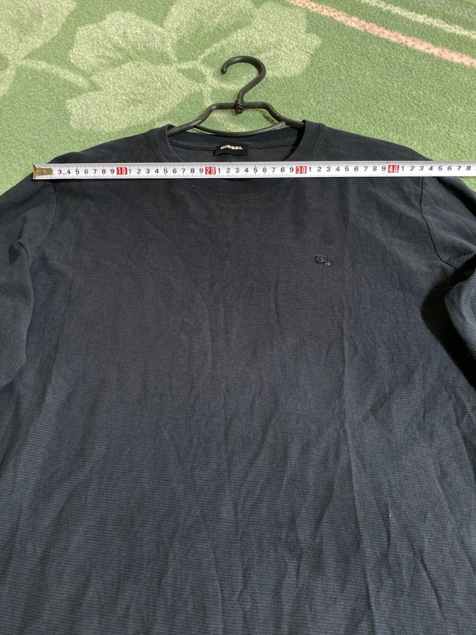 20471120 × Diesel × Vintage DIESEL Y2K SKINNY GLAM PRINT LONG SLEEVE Size US XL / EU 56 / 4 - 8 Thumbnail