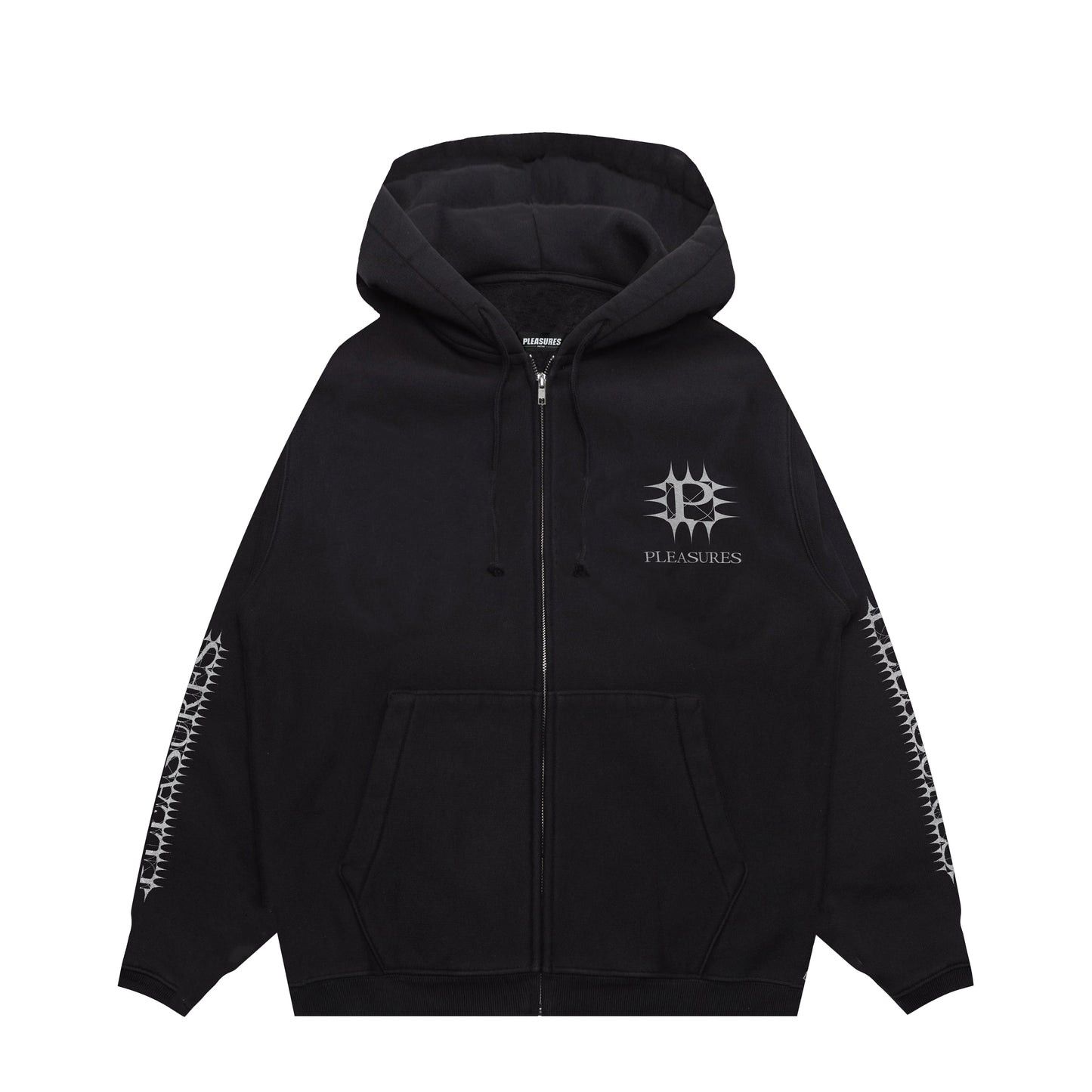 Pleasures Spike Zip Hoodie Size US XXL / EU 58 / 5 - 1 Thumbnail