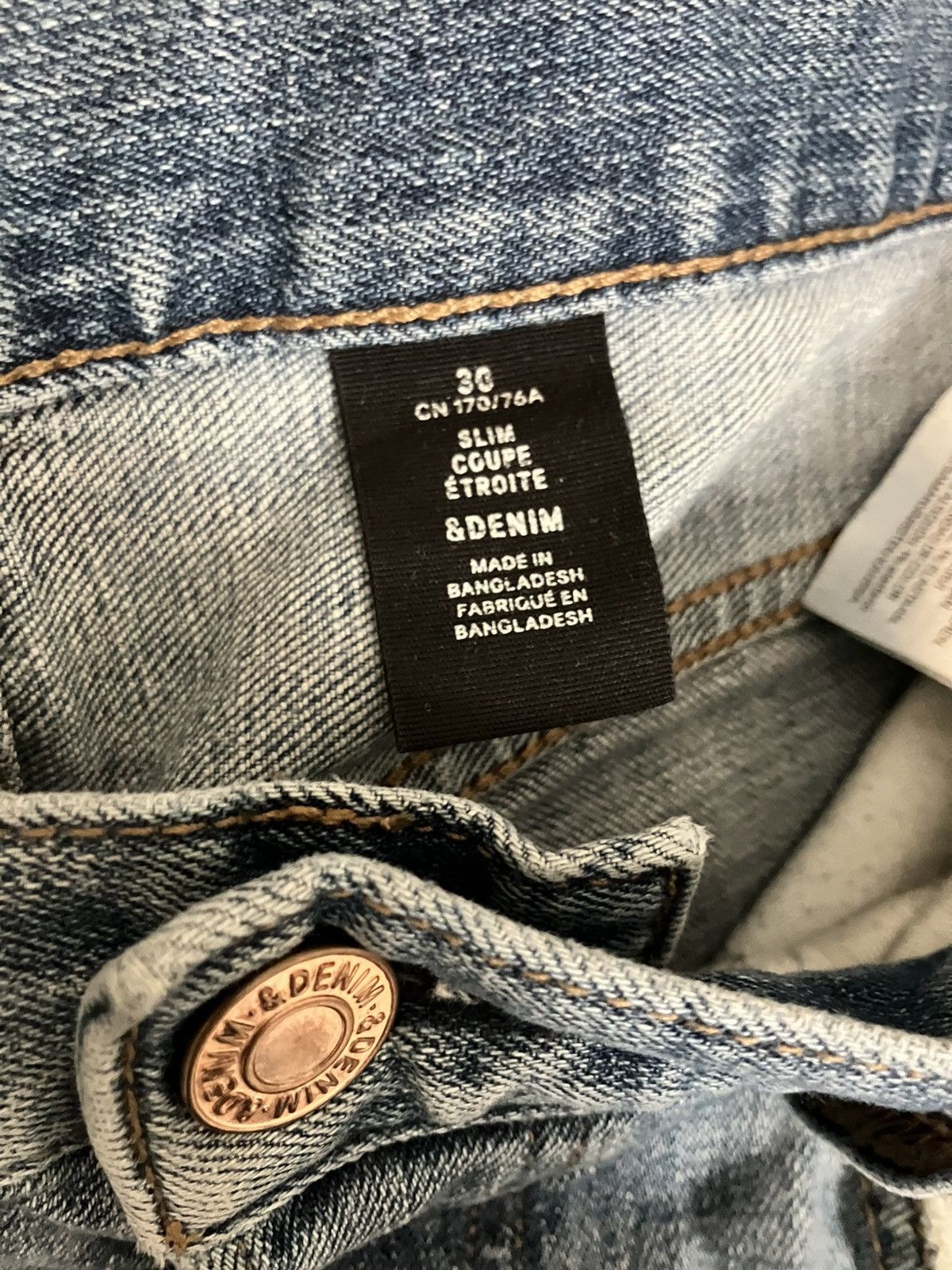 Vintage Skinny jeans Size US 30 / EU 46 - 5 Thumbnail