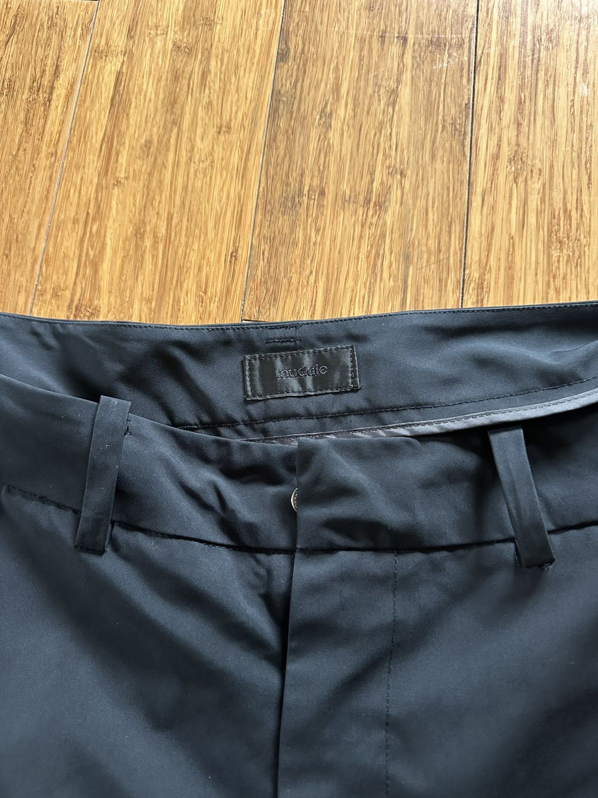 Japanese Brand Korean Designer Black Mudule Pants Size US 30 / EU 46 - 7 Thumbnail
