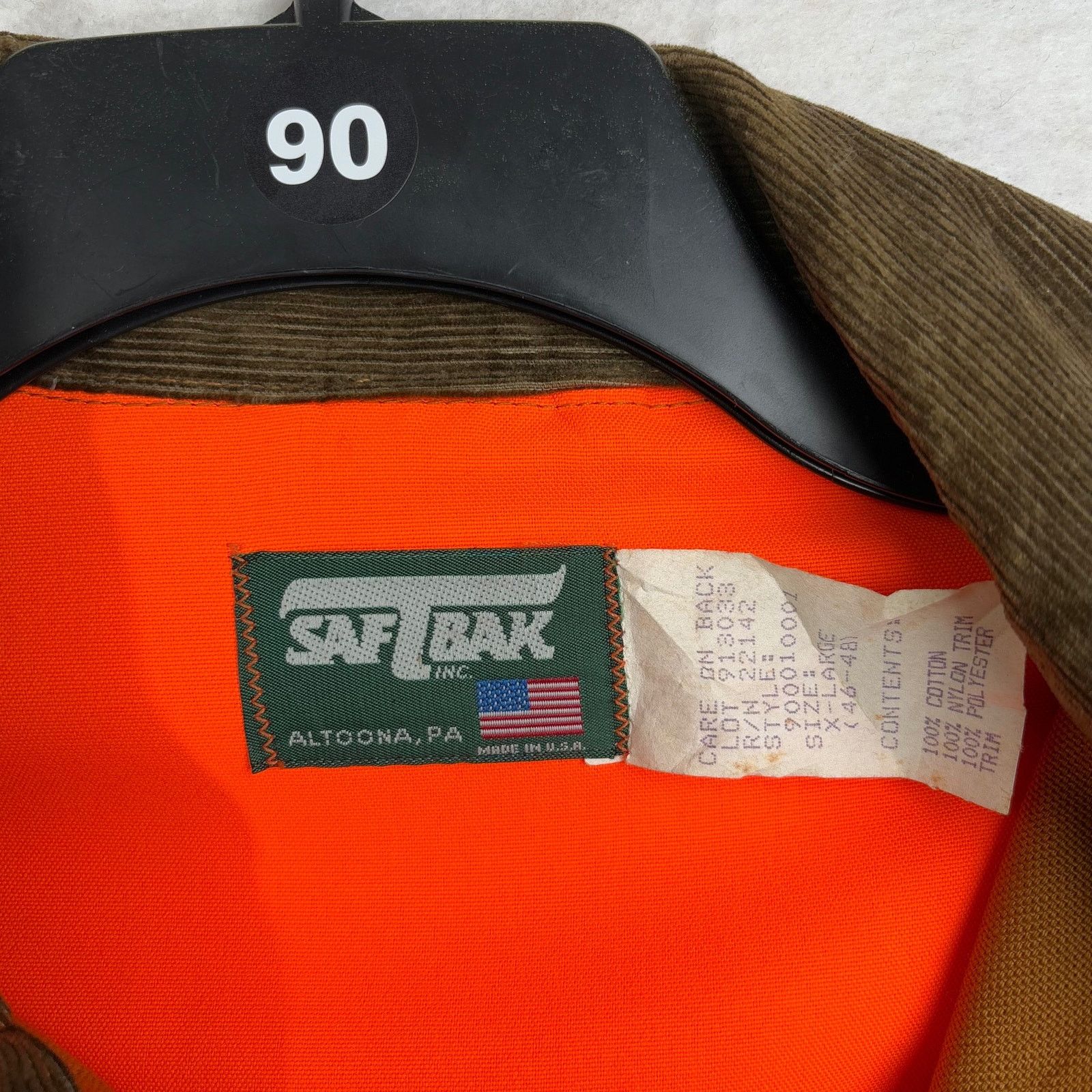 Other Vtg 80s Saf-Bak USA Made Canvas Hunting Jacket XL Thrashed Size US XL / EU 56 / 4 - 3 Thumbnail