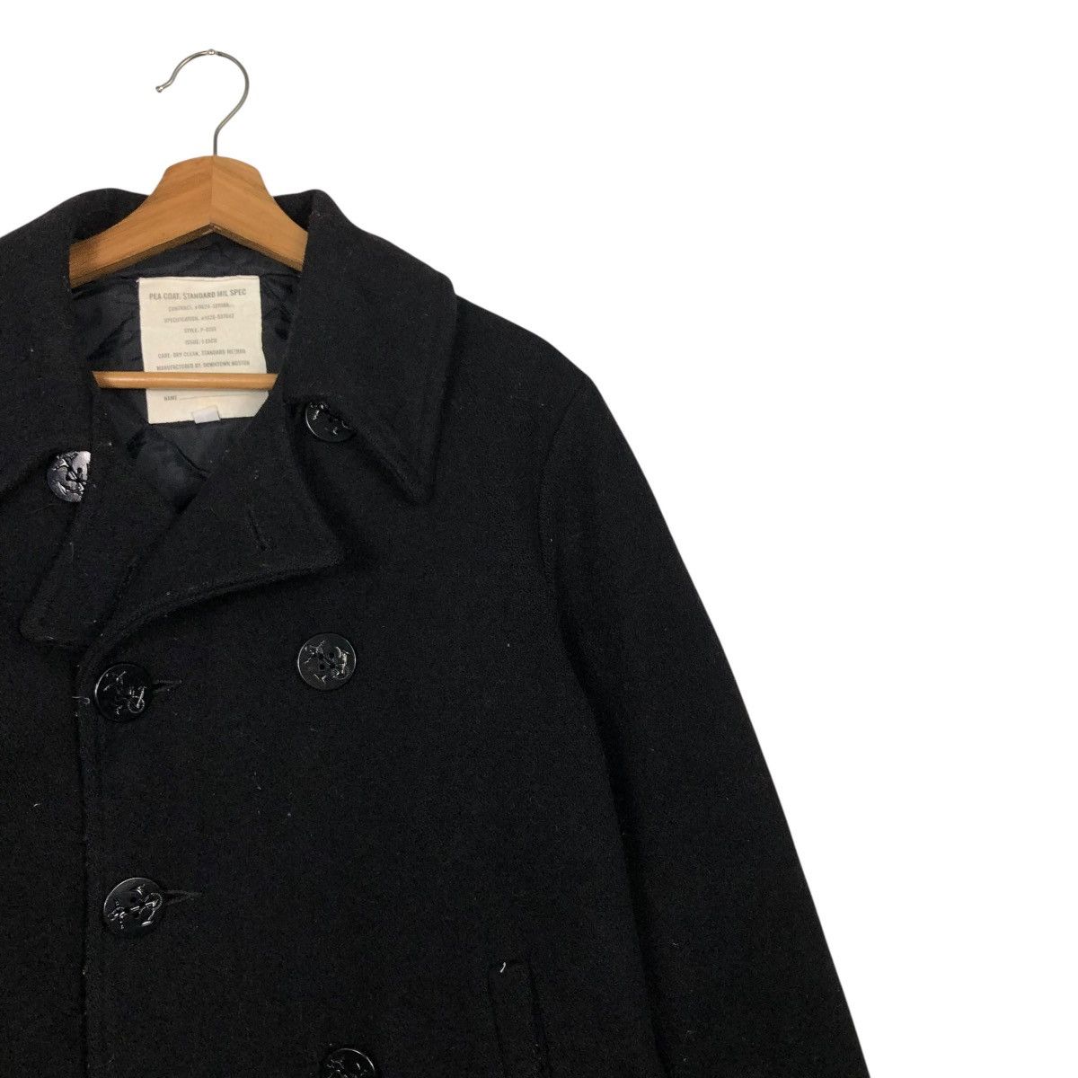 Vintage 🔥VINTAGE WORKER DUFFLE WOOL JACKET PEACOAT ISSEY MIYAKE Size US L / EU 52-54 / 3 - 8 Thumbnail