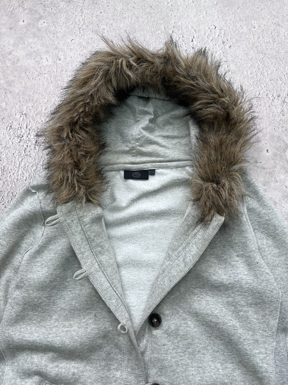 Hysteric Glamour × If Six Was Nine 2000s Avant Garde If Six Was Nine Style Jacket fur Hood 90s Size US S / EU 44-46 / 1 - 8 Thumbnail