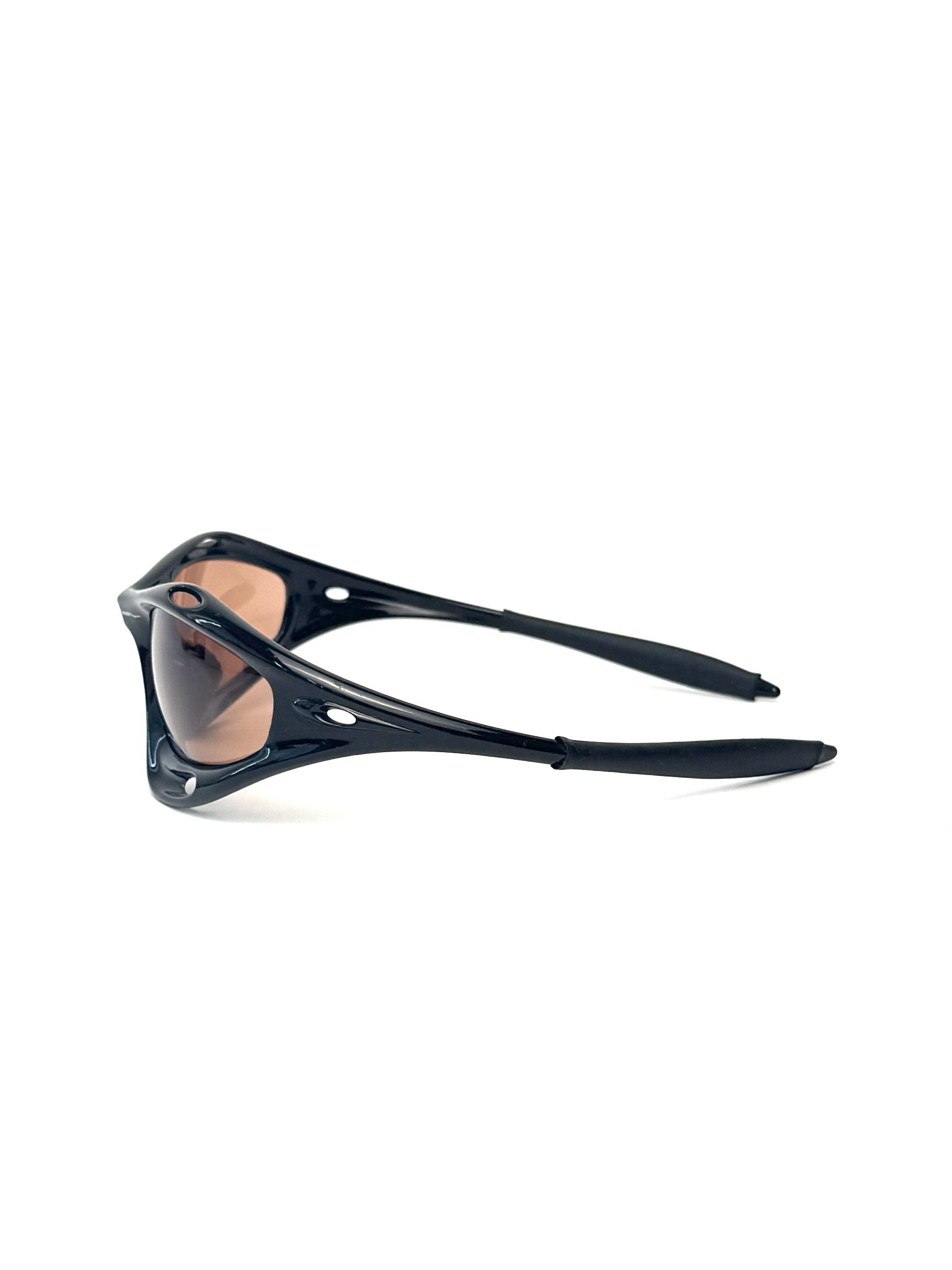 Oakley Iconic Oakley Racing Jacket Jet Black Sunglasses Size ONE SIZE - 6 Thumbnail