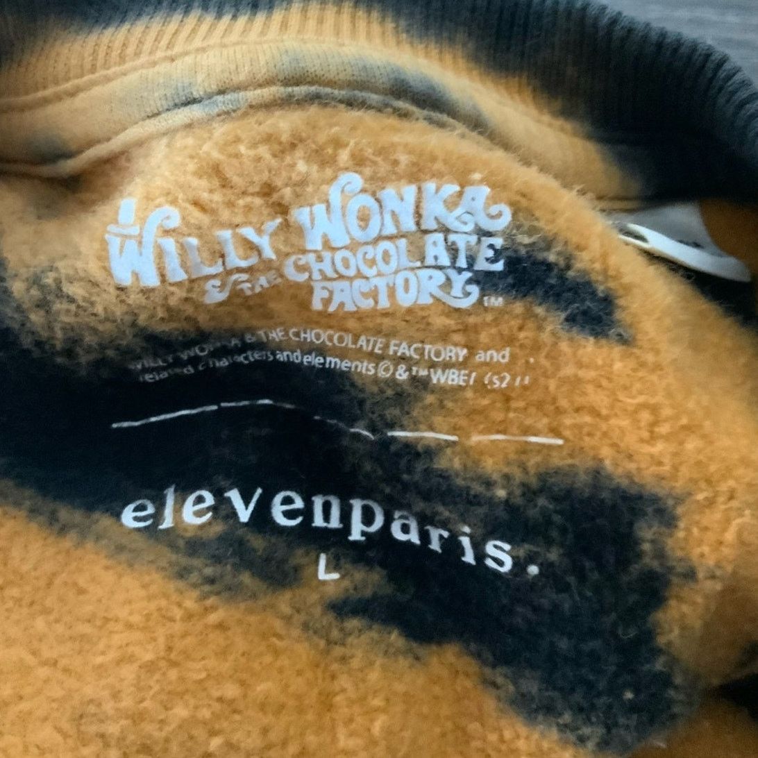 Eleven Paris Eleven Paris Willy Wonka Tie Dye Sweatshirt Men Size L USED Size US L / EU 52-54 / 3 - 5 Thumbnail