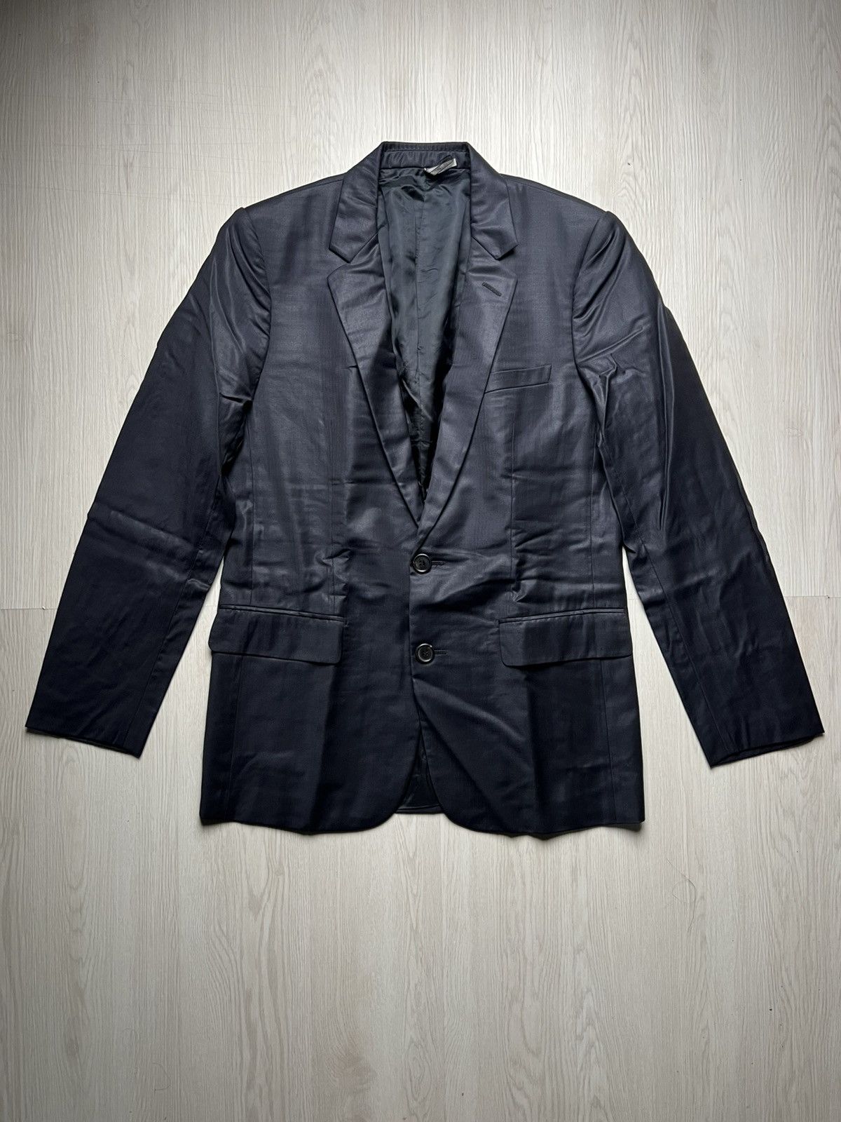 Dior SS07 Dior Hedi Slimane Era Wool Blazer Jacket Size 48S - 1 Thumbnail