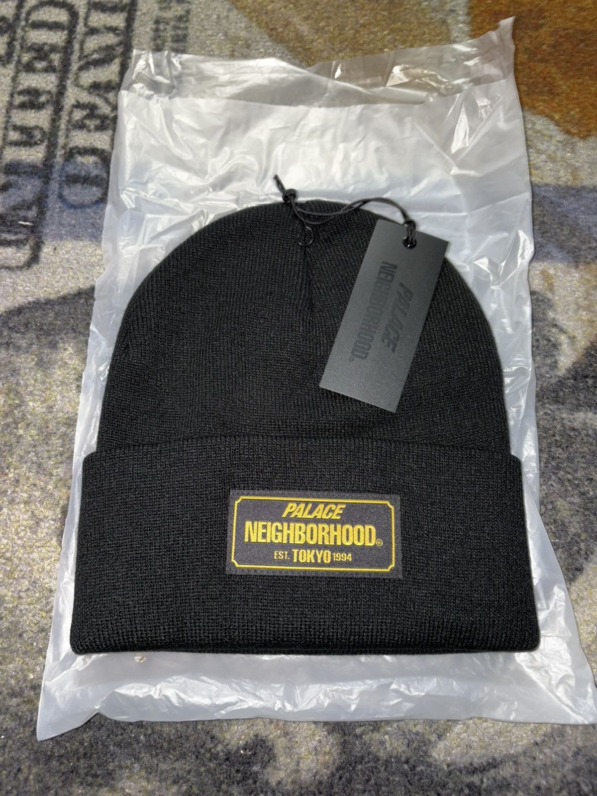 帽子 Palace Reflecto Running Beanie Reflecto Running Beanie Black - Autumn 2024 - Palace Community