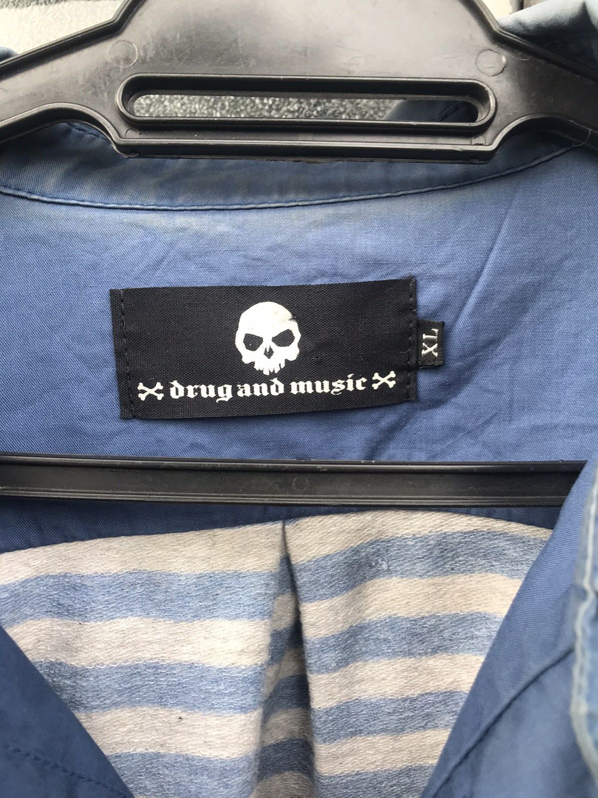 Hysteric Glamour × Japanese Brand Hybrid Drug and Music button up shirts Size US XL / EU 56 / 4 - 5 Thumbnail