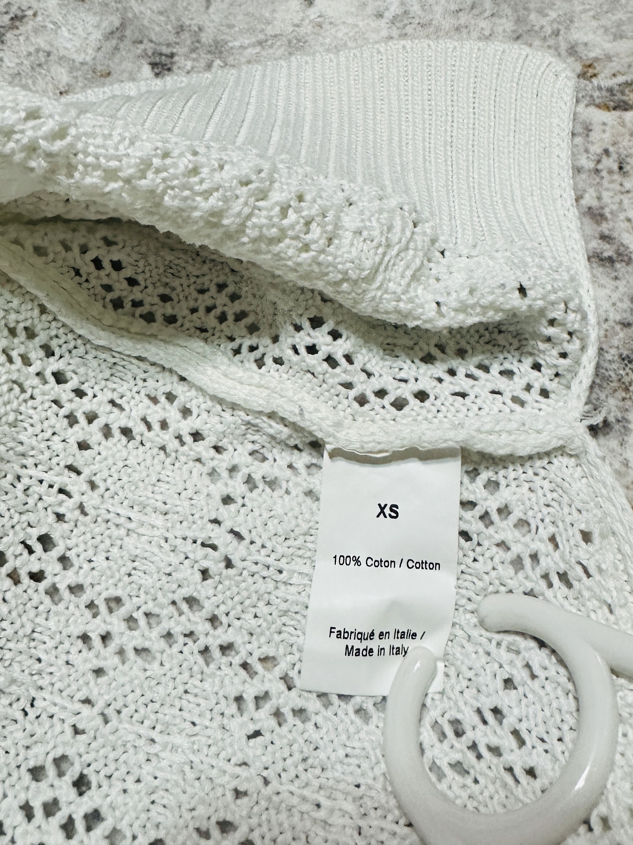 Sonia Rykiel White knit Size XS / US 0-2 / IT 36-38 - 4 Thumbnail