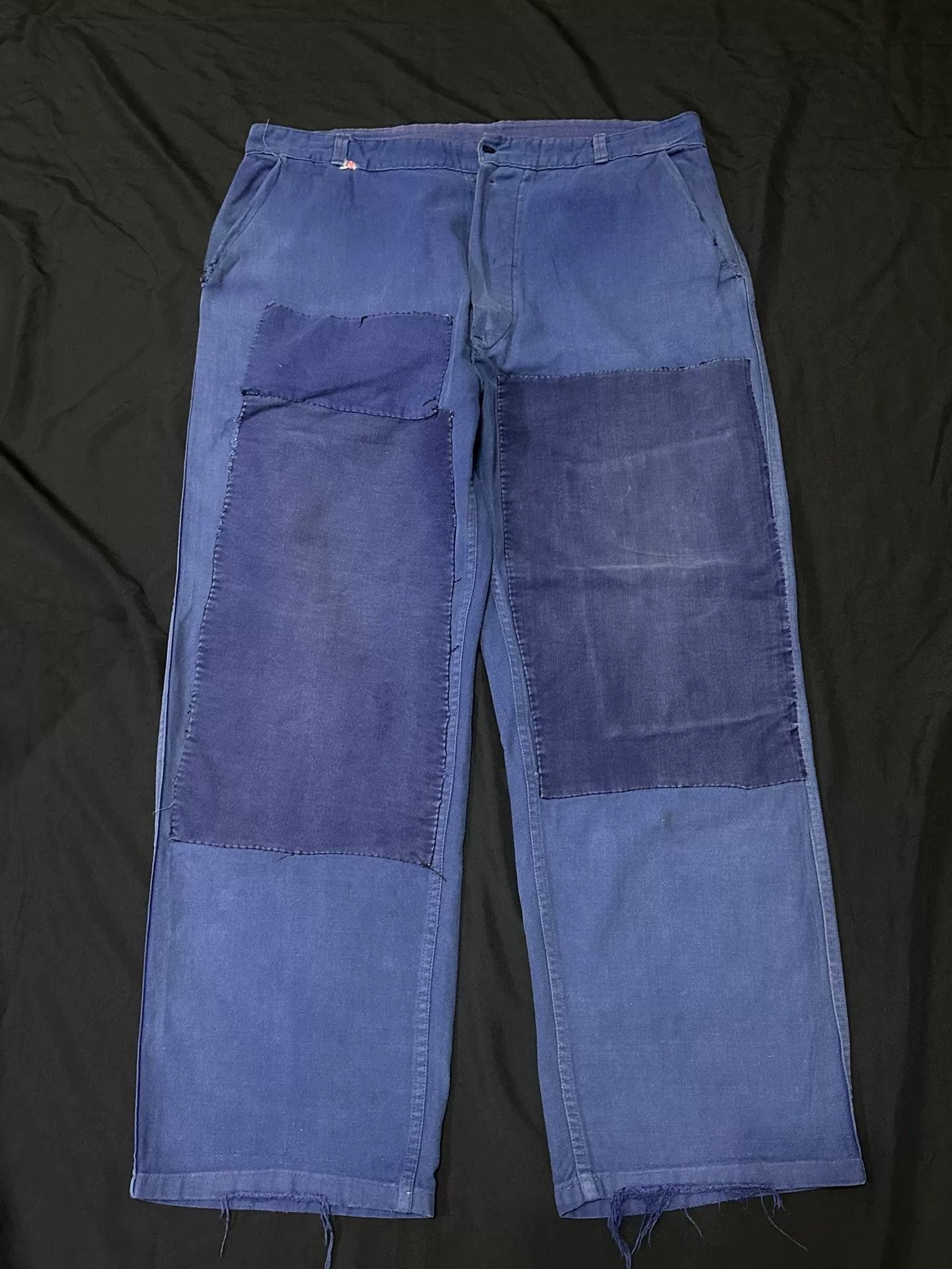 Vintage Vintage French Workwear Moleskin Pants Size US 30 / EU 46 - 1 Thumbnail