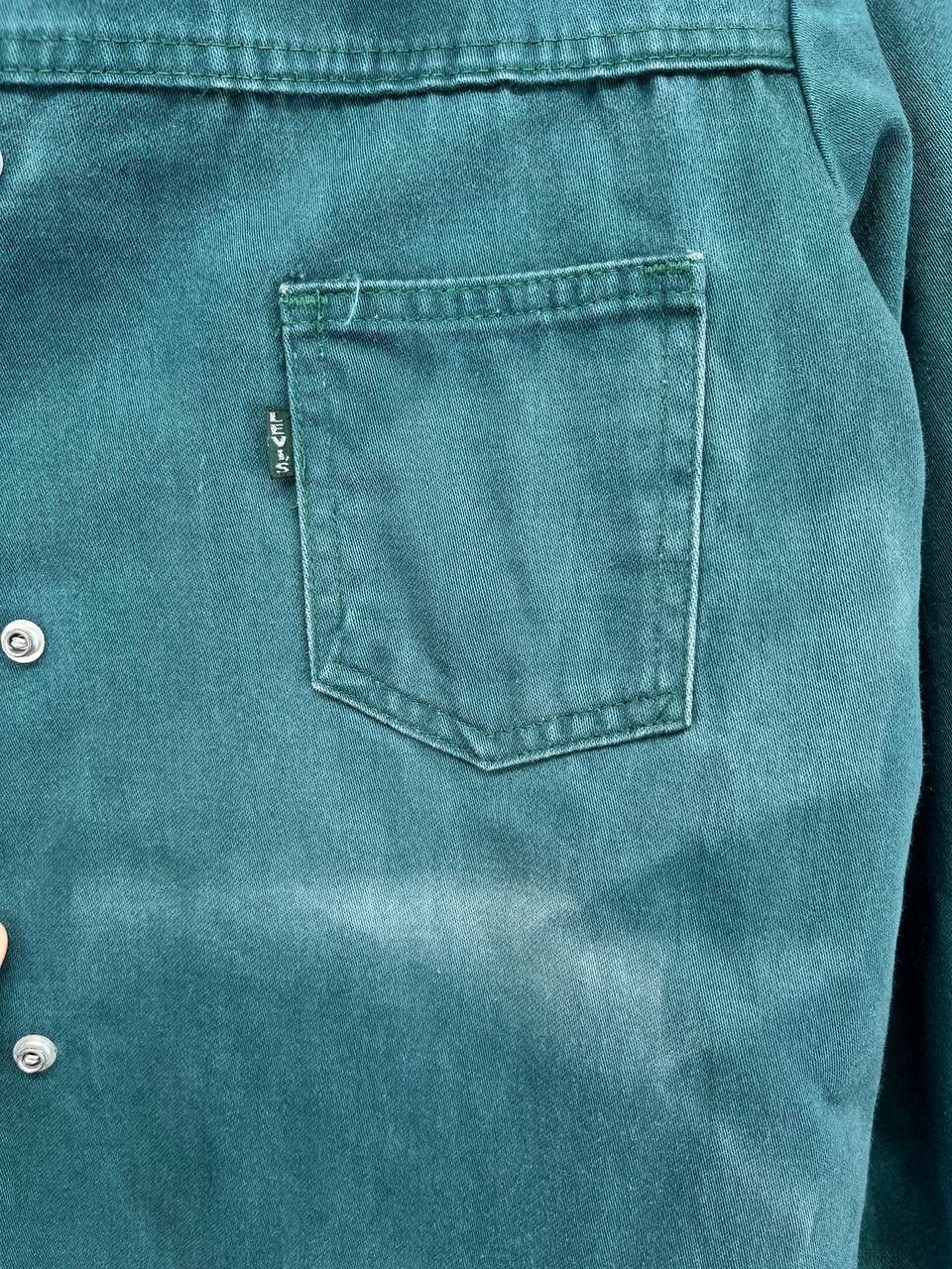 Levi's Vintage 70s Levi's Big E Black Tab Button Up Flannel Jacket Size M / US 6-8 / IT 42-44 - 8 Thumbnail