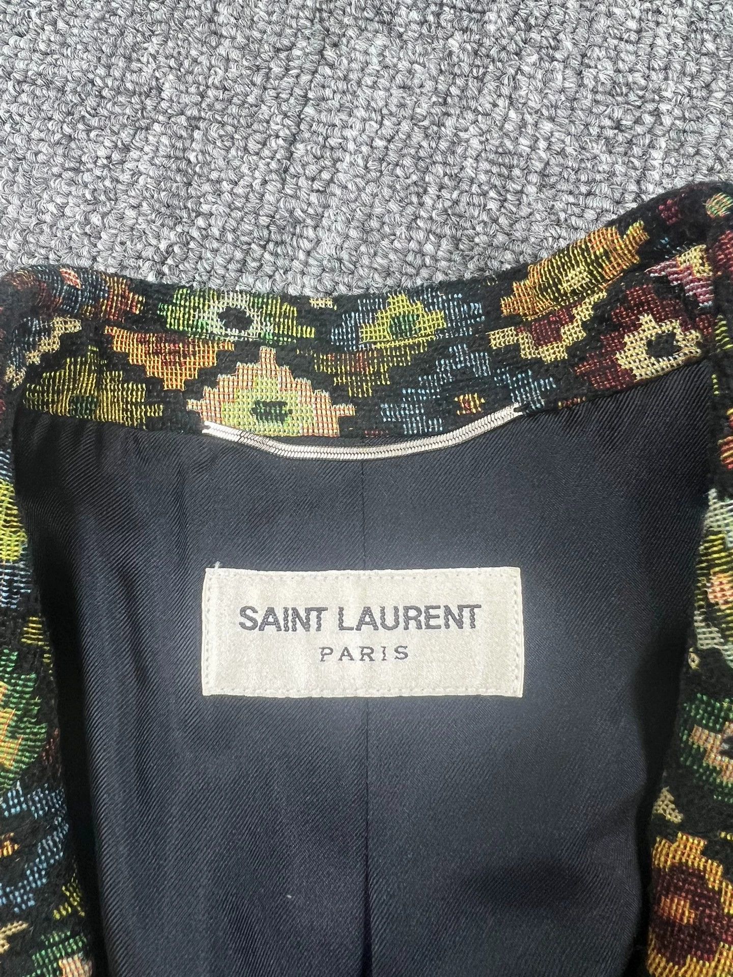 Saint Laurent Paris Saint Laurent SLP 15ss Grandmother Quilted Blazer 44 Size M / US 6-8 / IT 42-44 - 3 Thumbnail