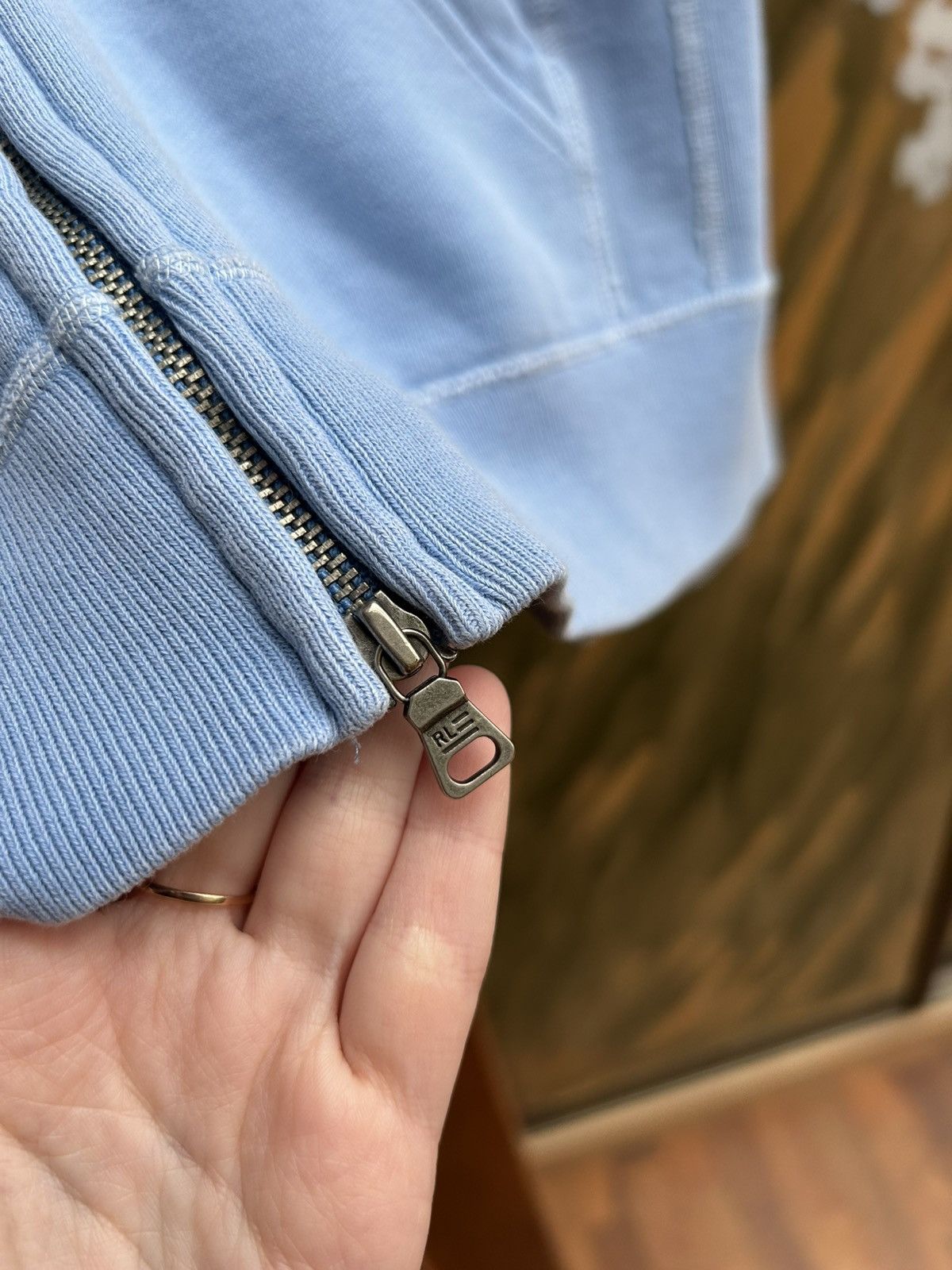 Polo Ralph Lauren Vintage Y2K Polo Jeans Co Blue Zip Hoodie Size L Women’s Size L / US 10 / IT 46 - 7 Thumbnail