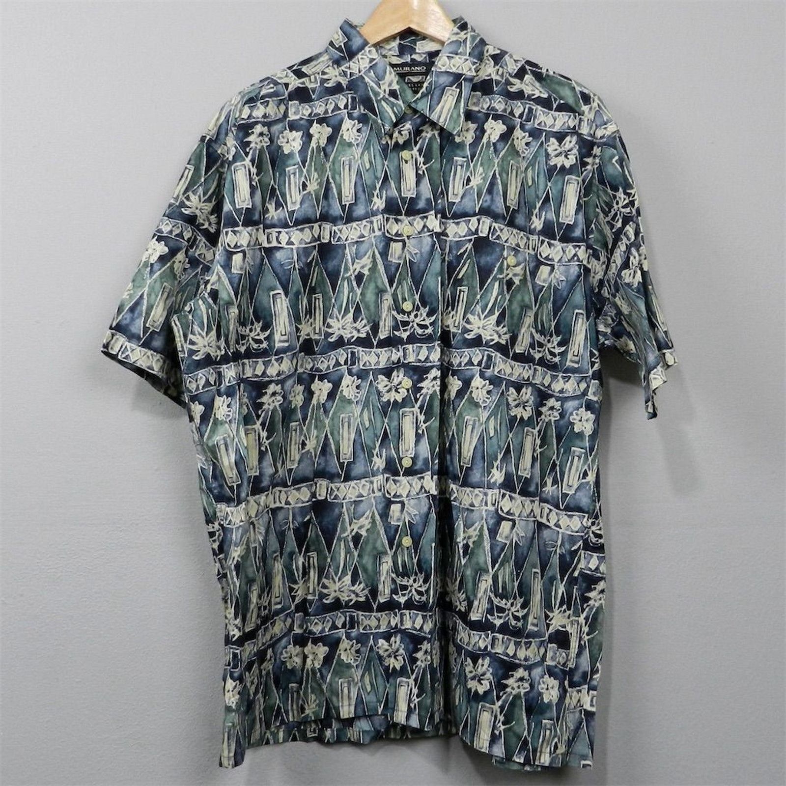 Vintage Vintage 90s Murano Hawaiian Shirt Size L 60 Singles Lawn Size US L / EU 52-54 / 3 - 1 Thumbnail