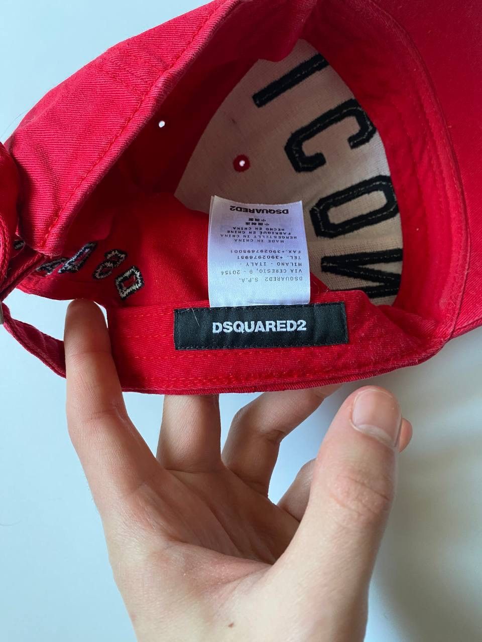 Dsquared2 Dsquared2 big logo Cap ICON OS Size ONE SIZE - 4 Thumbnail