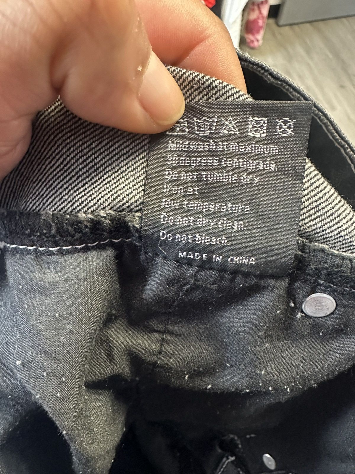 Who Decides War Who Decides War scripted Jeans Size US 30 / EU 46 - 5 Thumbnail