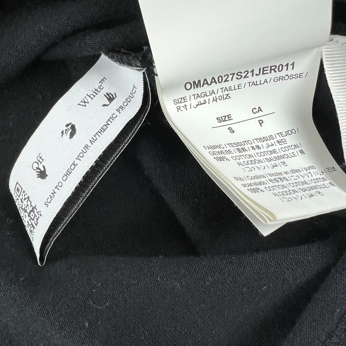 Off-White Off-White Caravaggio Boy T Shirt Size US S / EU 44-46 / 1 - 6 Thumbnail