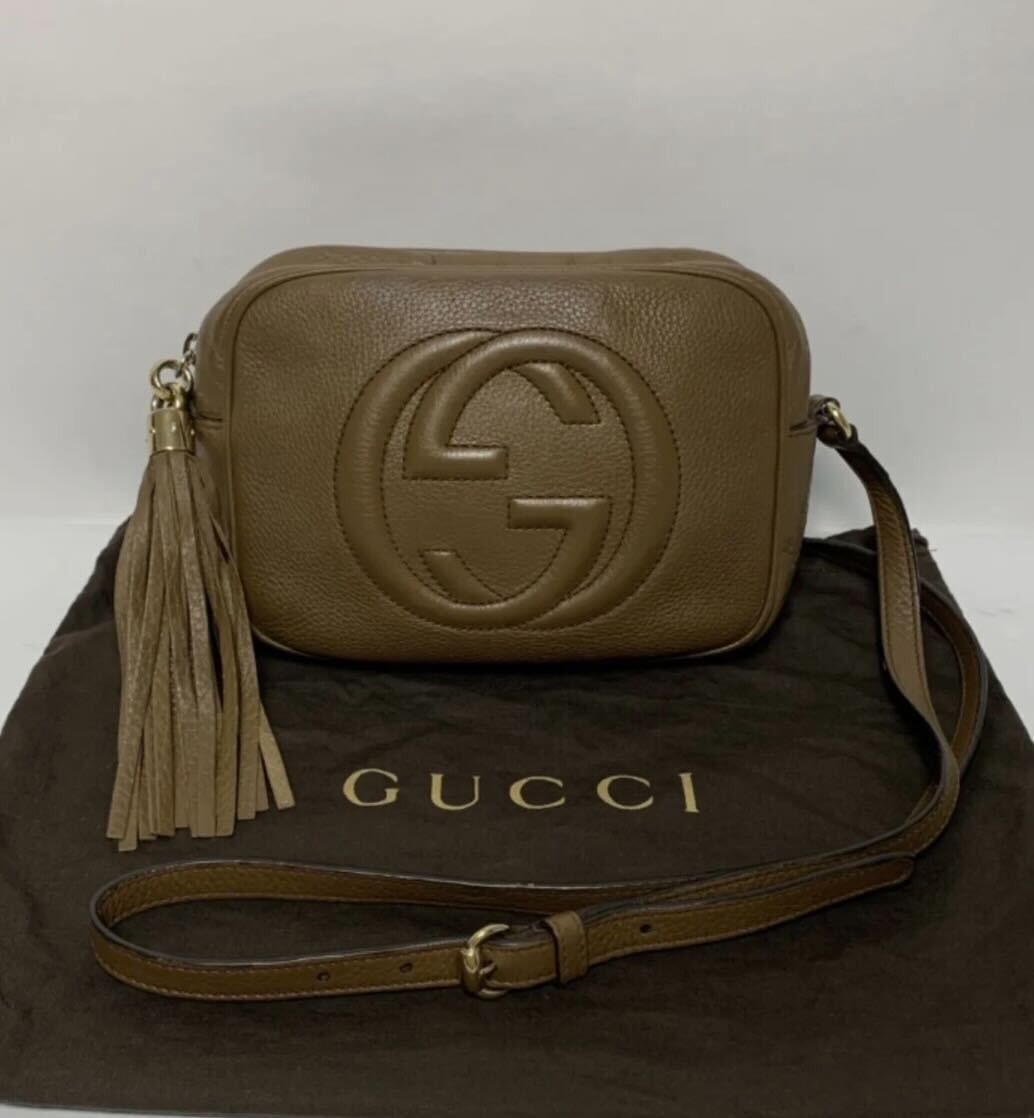 Gucci Gucci Soho Leather Disco Bag Size ONE SIZE - 1 Thumbnail