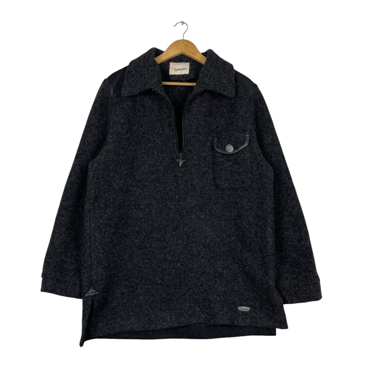 Designer × Other 💥GOTTSTEIN WOOL CRUISER ZIPPER JACKET Size US M / EU 48-50 / 2 - 9 Thumbnail