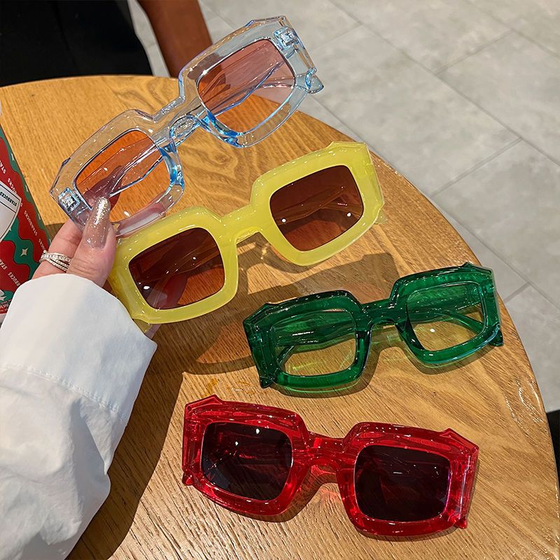 VIBE Punk Street ins style custom avant-garde sunglasses Size ONE SIZE - 1 Thumbnail