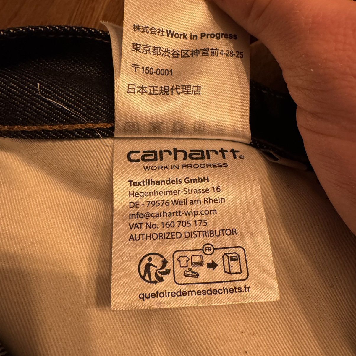 Carhartt Carhartt WIP Brandon Jeans Baggy - Black Rinsed Size US 32 / EU 48 - 9 Thumbnail
