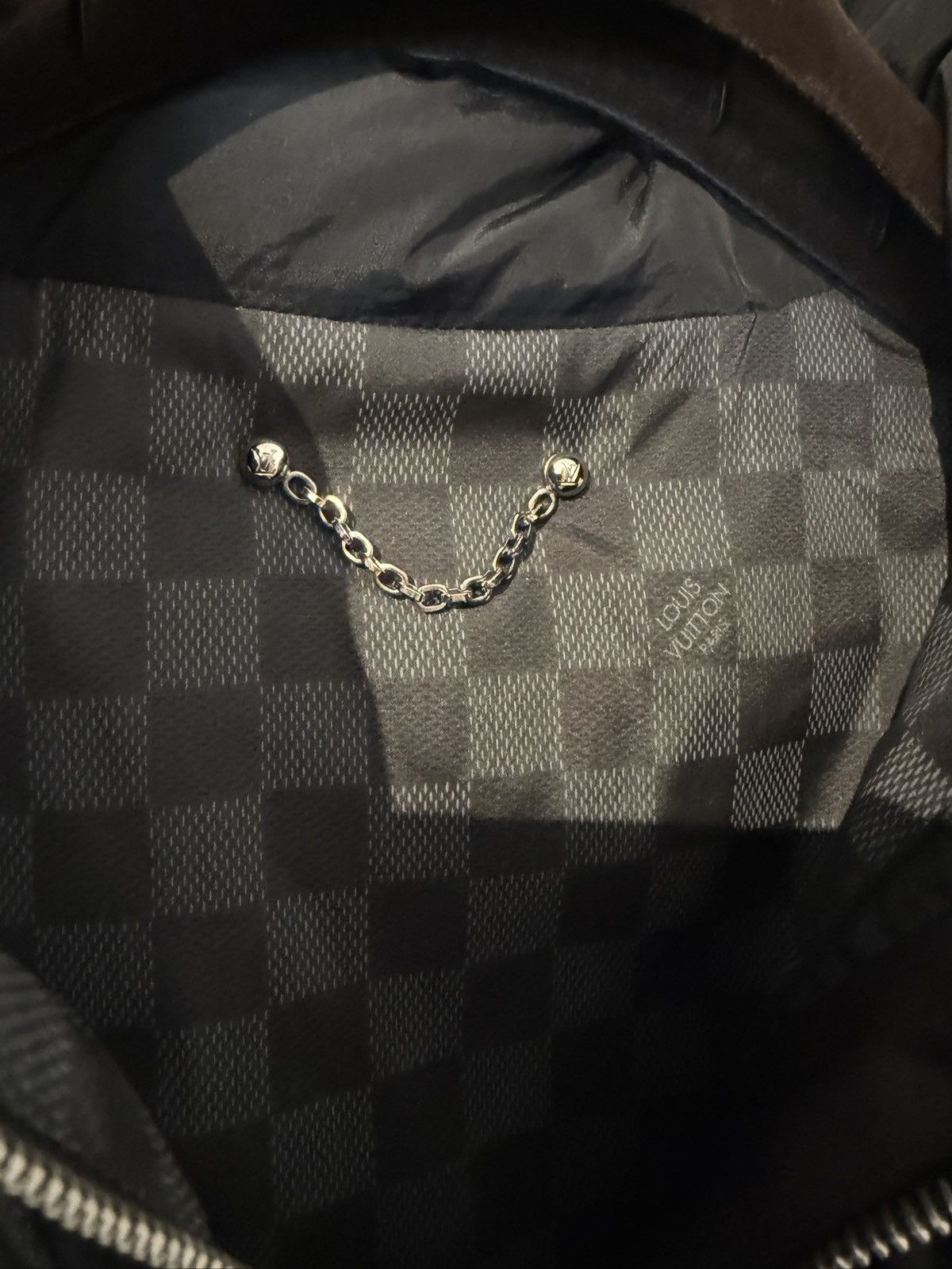 Louis Vuitton Louis Vuitton Damier Graphite Multi-Pocket Down Vest (Gilet) Size US L / EU 52-54 / 3 - 6 Thumbnail