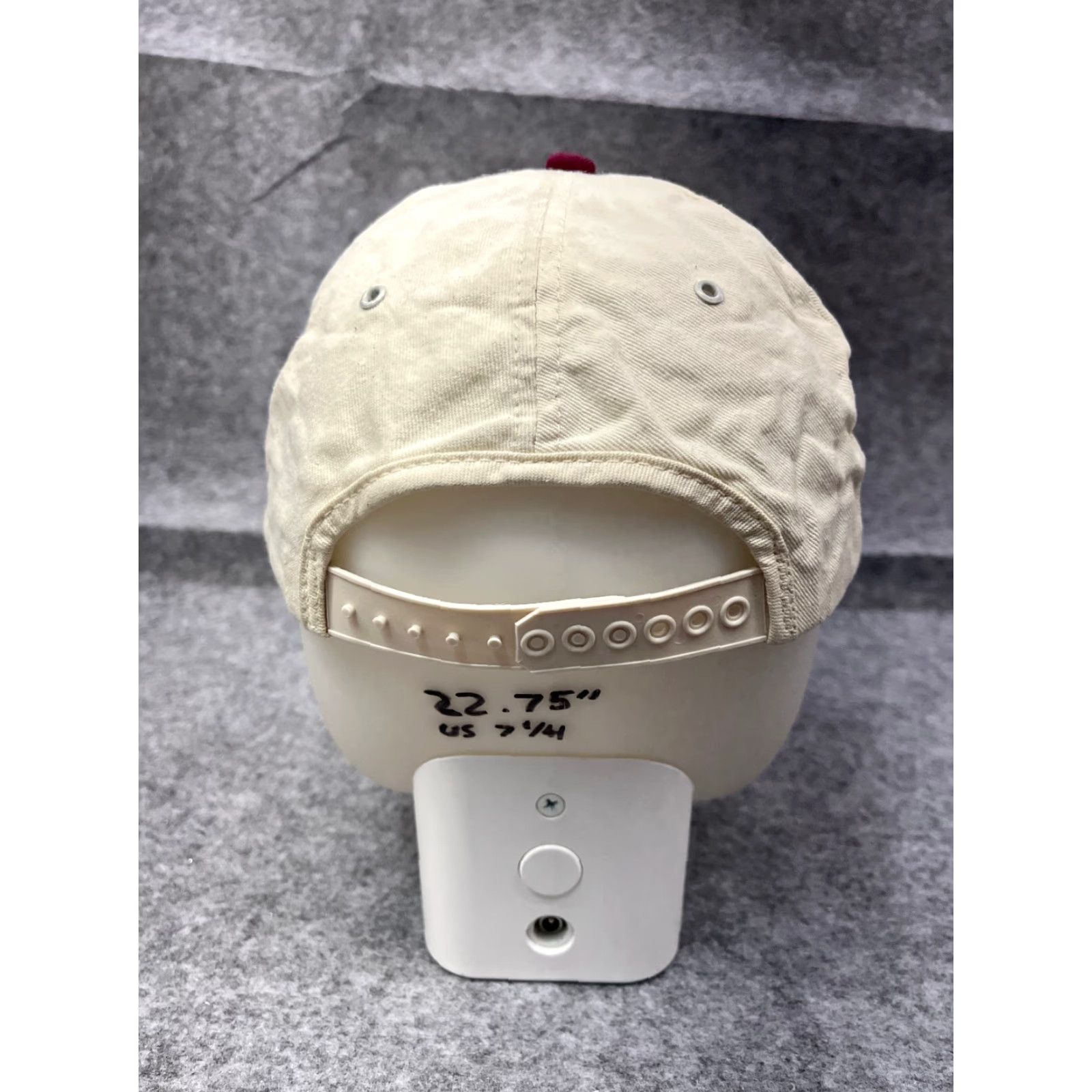 Champion Salt Lake City Senior Softball 1997 Champion Hat SnapBack Adult Ivory Red Cotton Twill Baseball Cap Mens Ballpark Sports Hat Size ONE SIZE - 6 Thumbnail